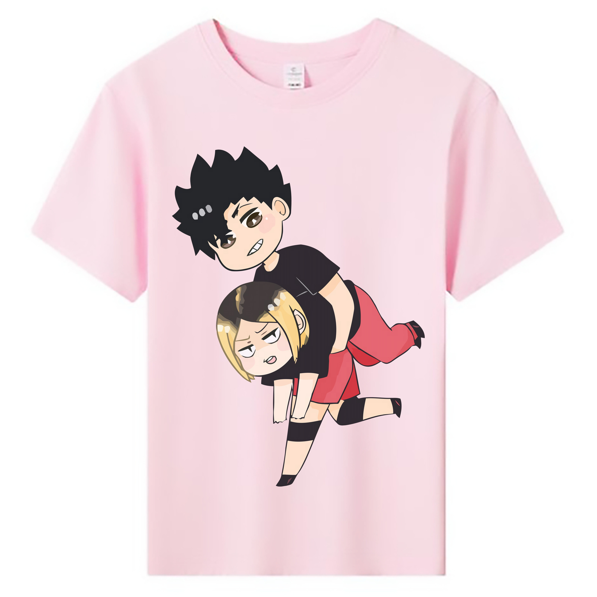 （画像用） ハイキュー!! Haikyu!! 綿100％キッズTシャツ（フロントプリント）
