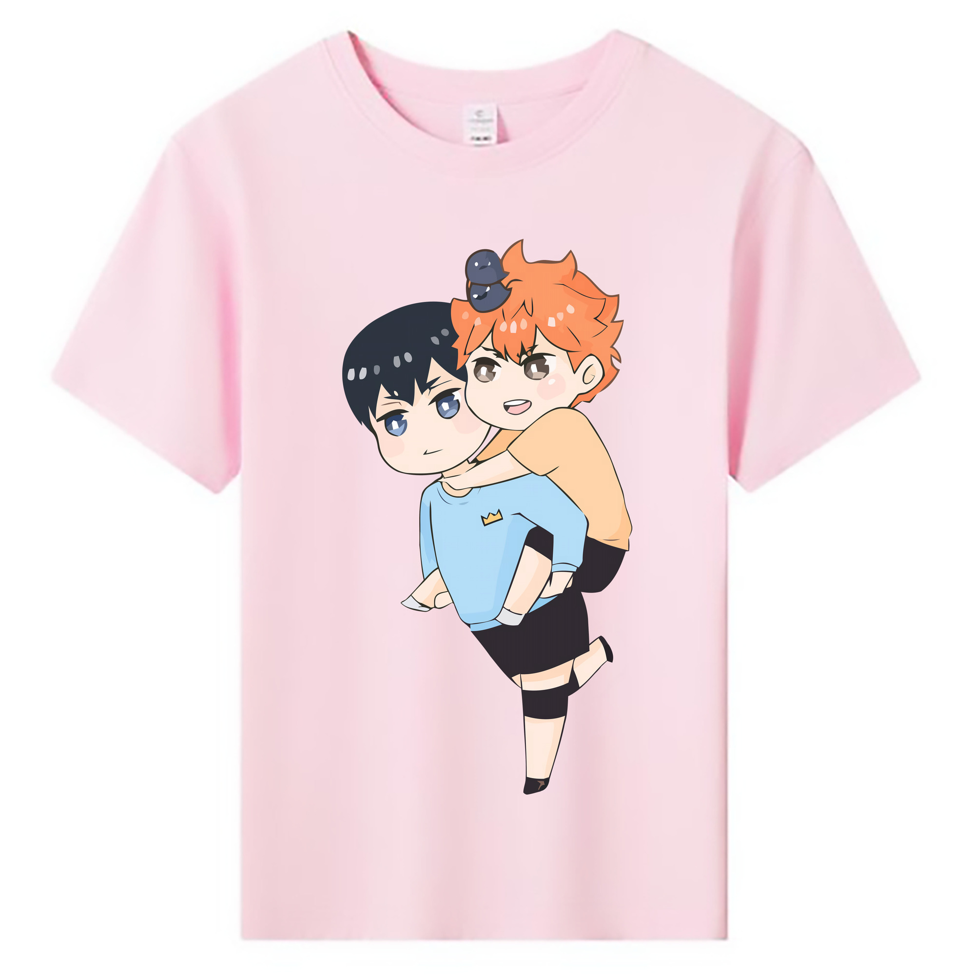 （画像用） ハイキュー!! Haikyu!! 綿100％キッズTシャツ（フロントプリント）