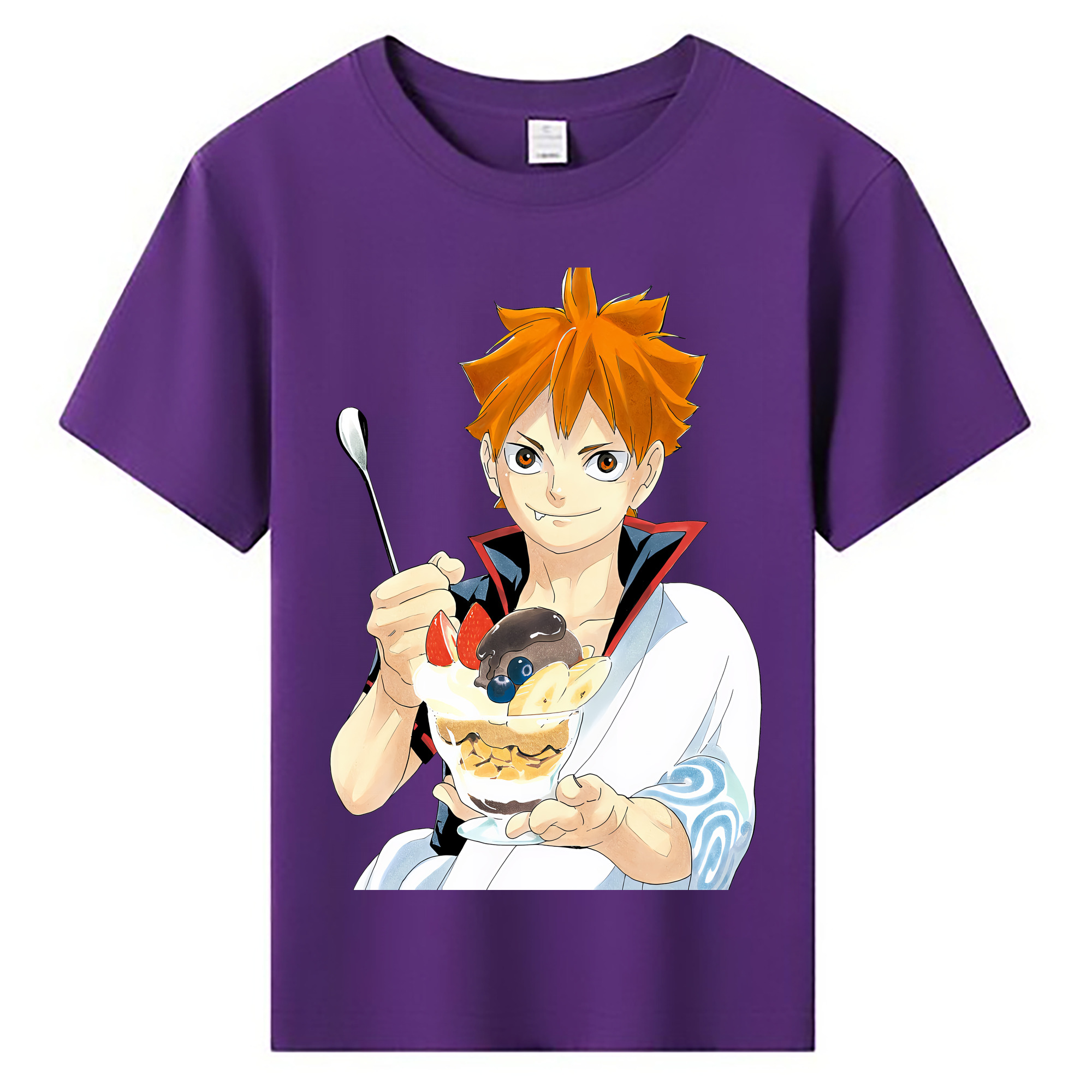 （画像用） ハイキュー!! Haikyu!! 綿100％キッズTシャツ（フロントプリント）