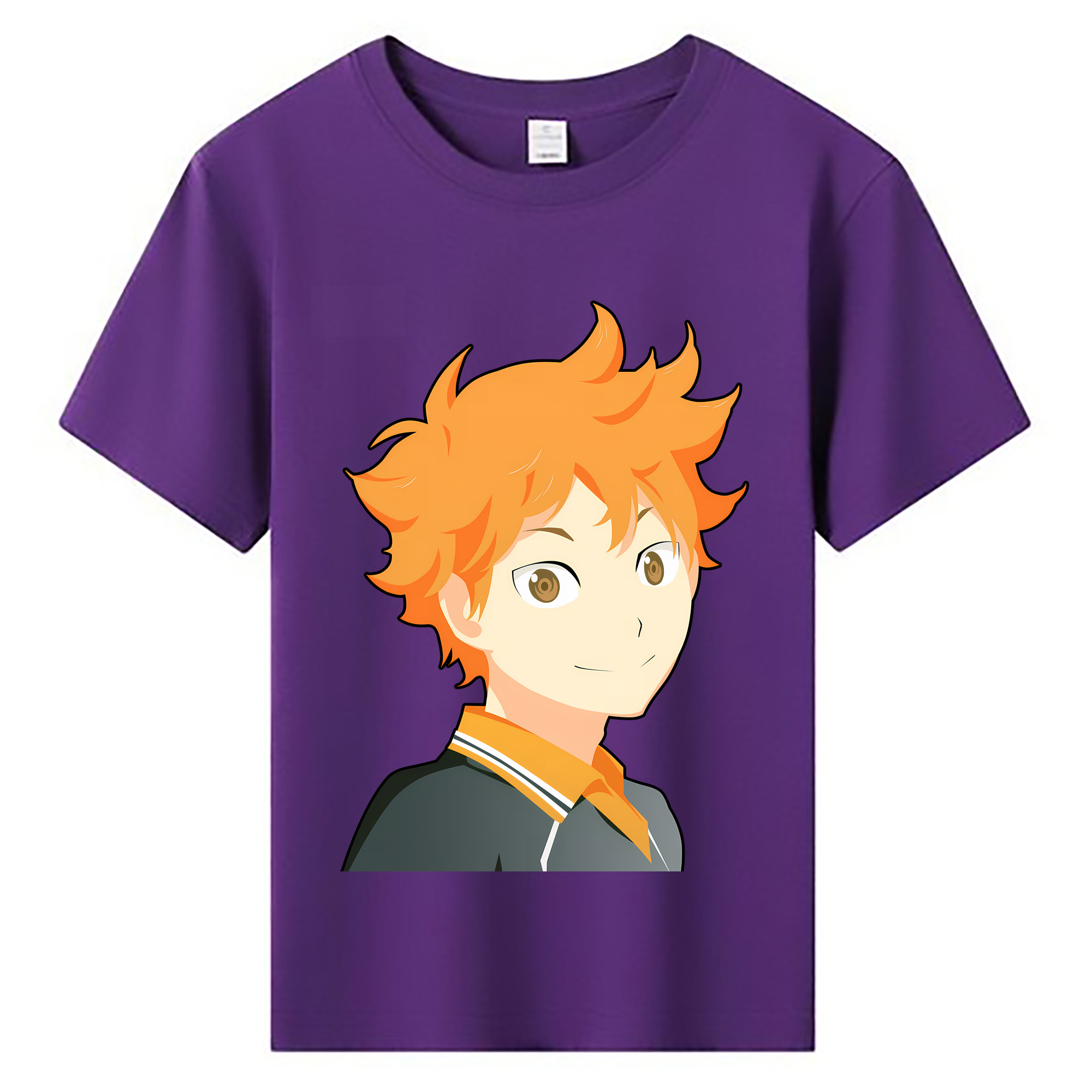 （画像用） ハイキュー!! Haikyu!! 綿100％キッズTシャツ（フロントプリント）