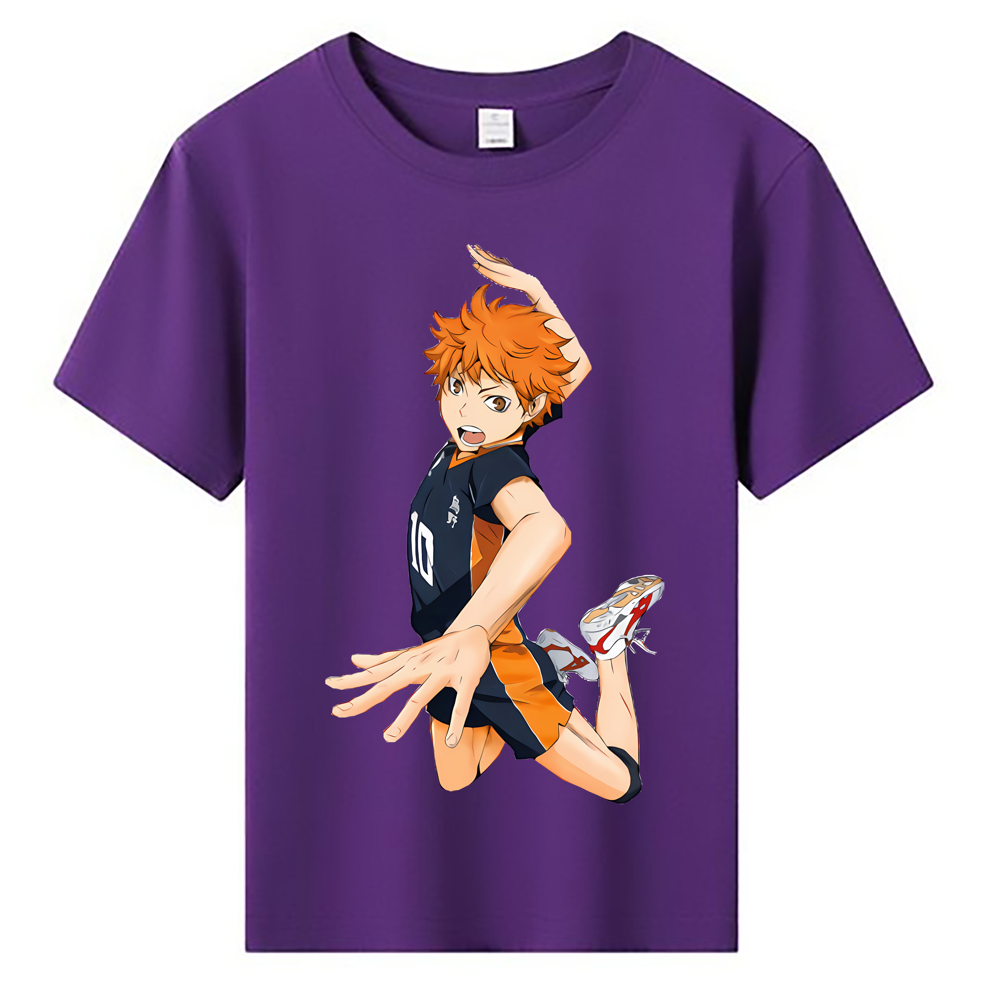 （画像用） ハイキュー!! Haikyu!! 綿100％キッズTシャツ（フロントプリント）