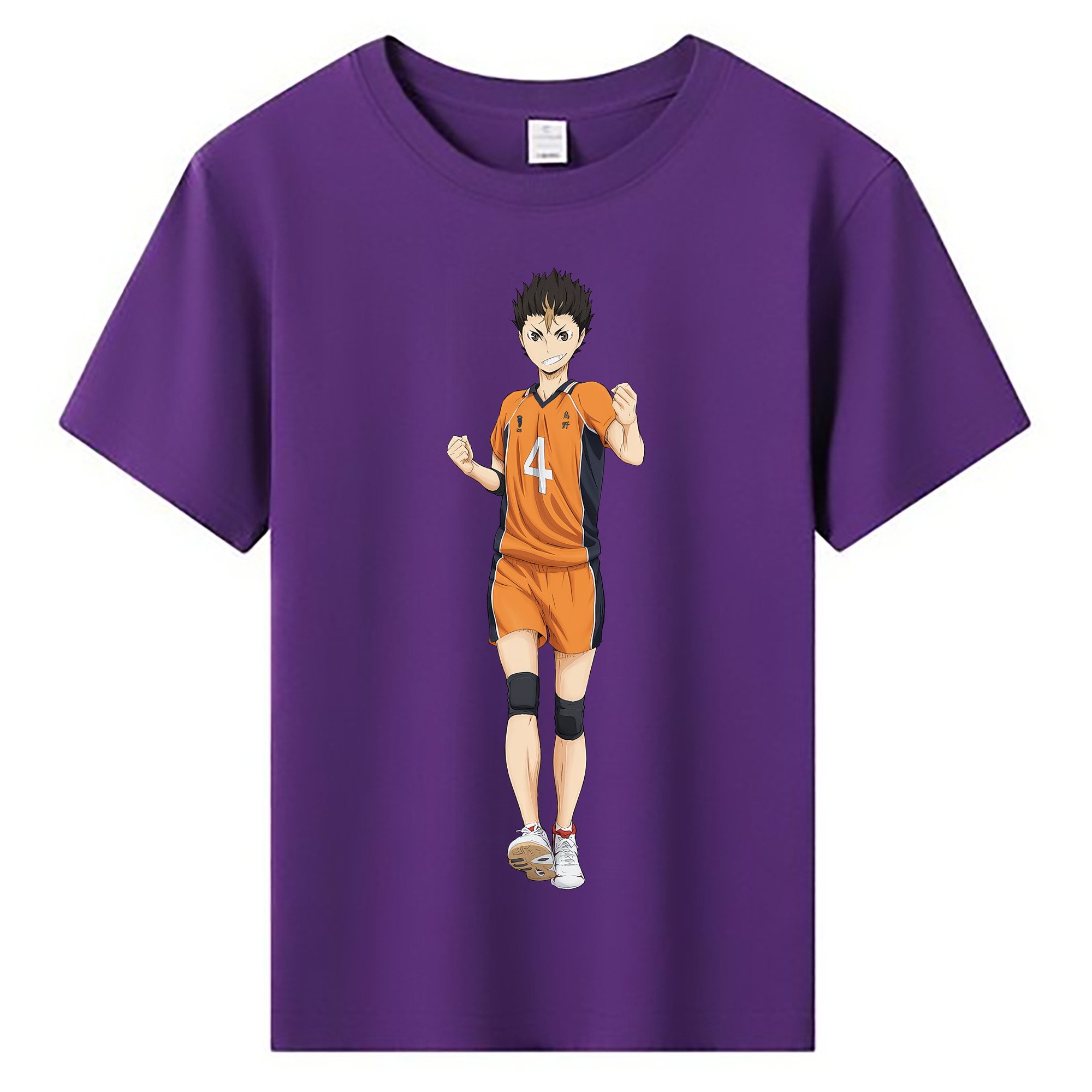 （画像用） ハイキュー!! Haikyu!! 綿100％キッズTシャツ（フロントプリント）