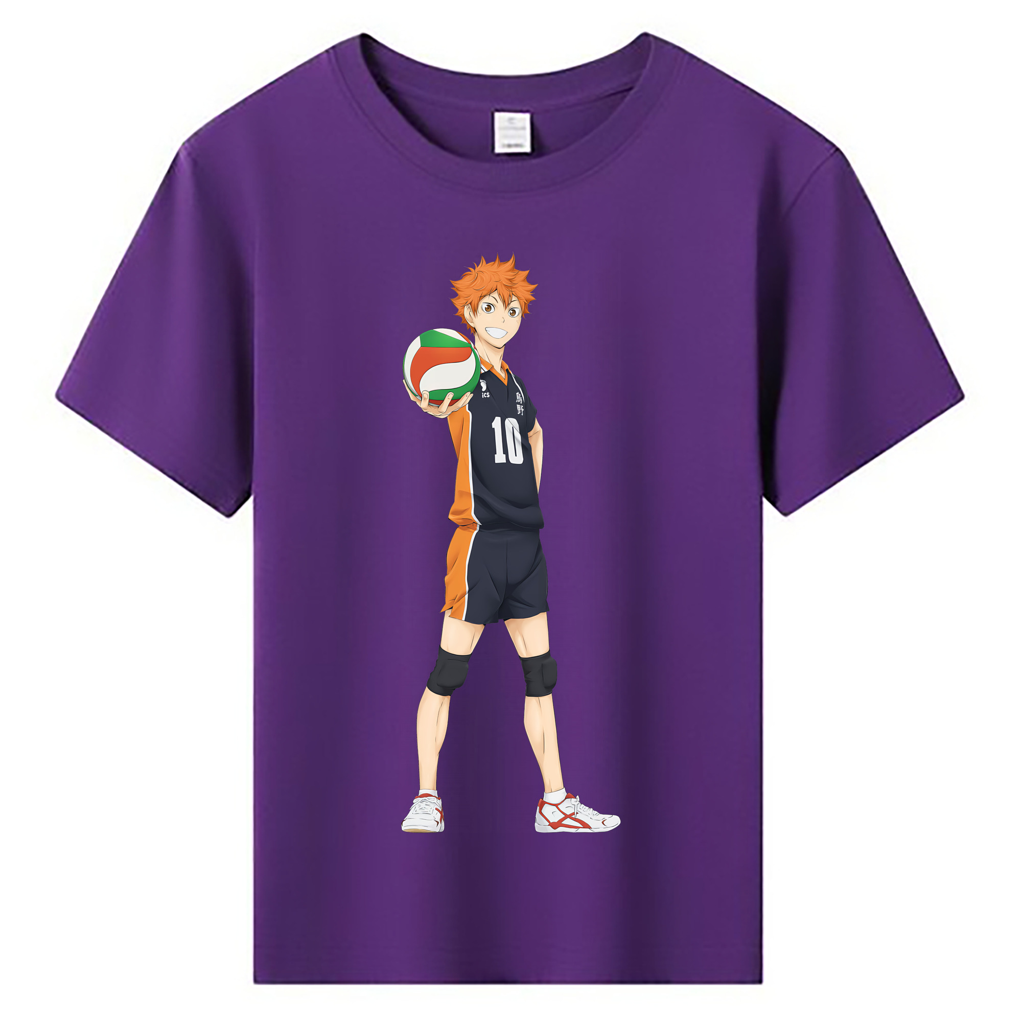 （画像用） ハイキュー!! Haikyu!! 綿100％キッズTシャツ（フロントプリント）