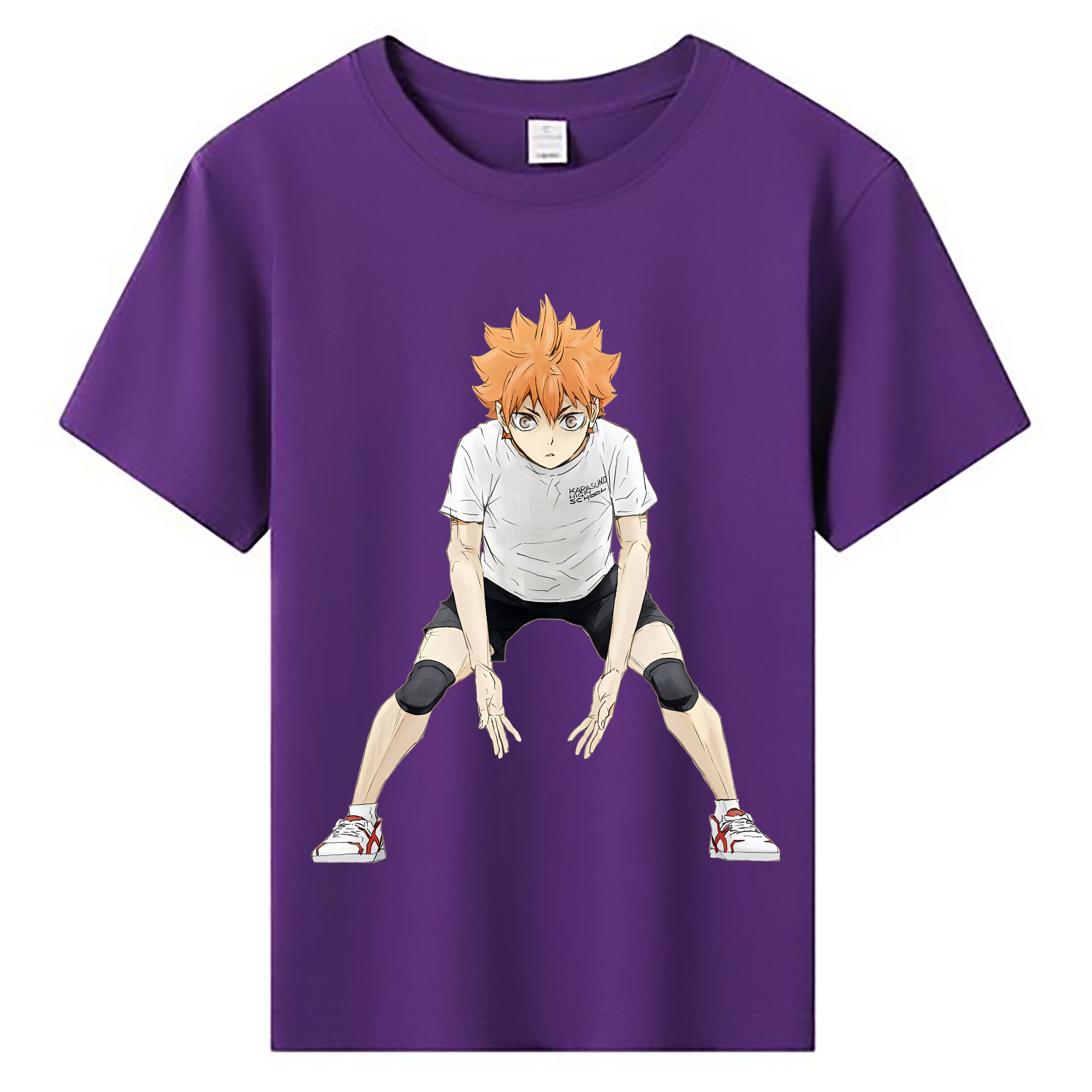 （画像用） ハイキュー!! Haikyu!! 綿100％キッズTシャツ（フロントプリント）