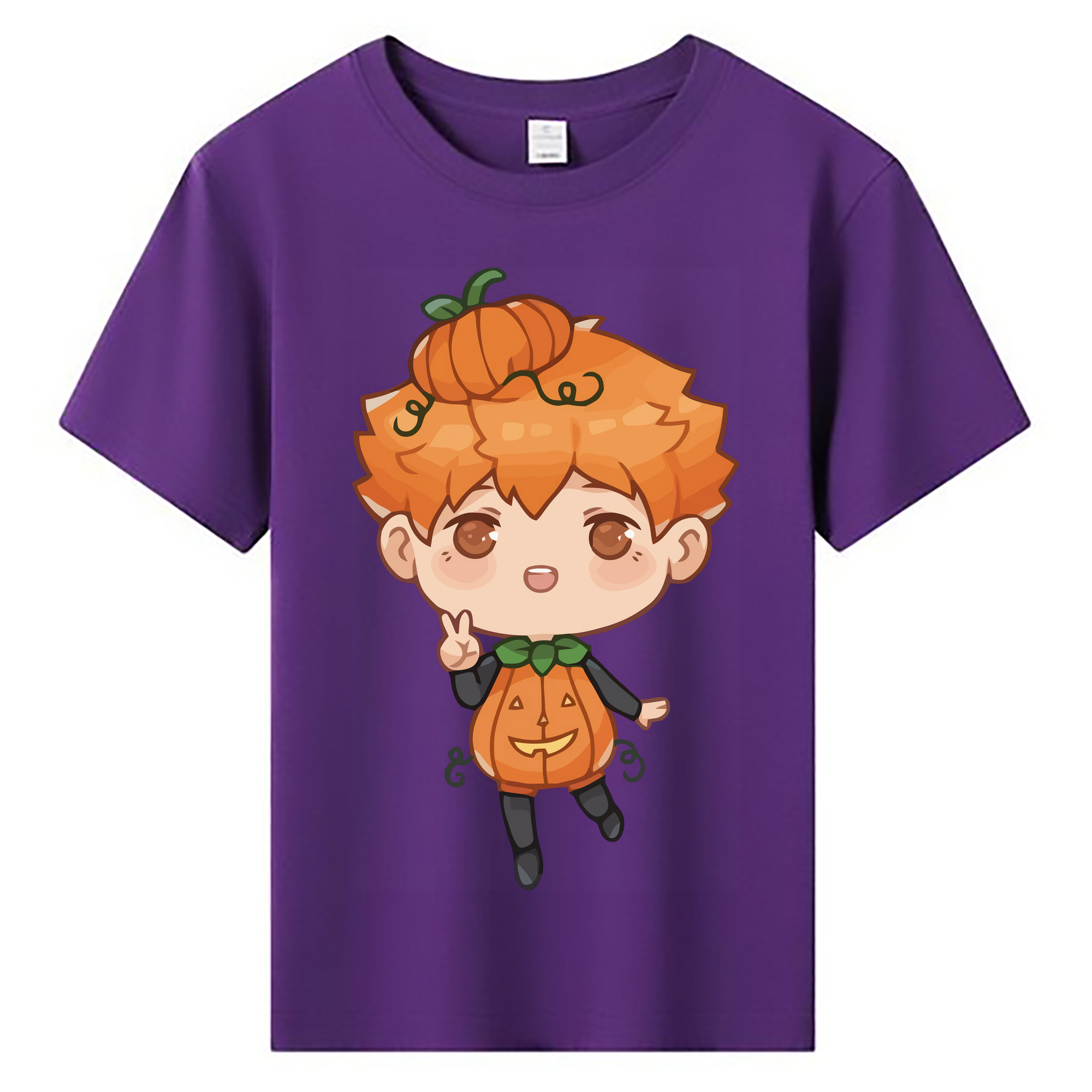 （画像用） ハイキュー!! Haikyu!! 綿100％キッズTシャツ（フロントプリント）