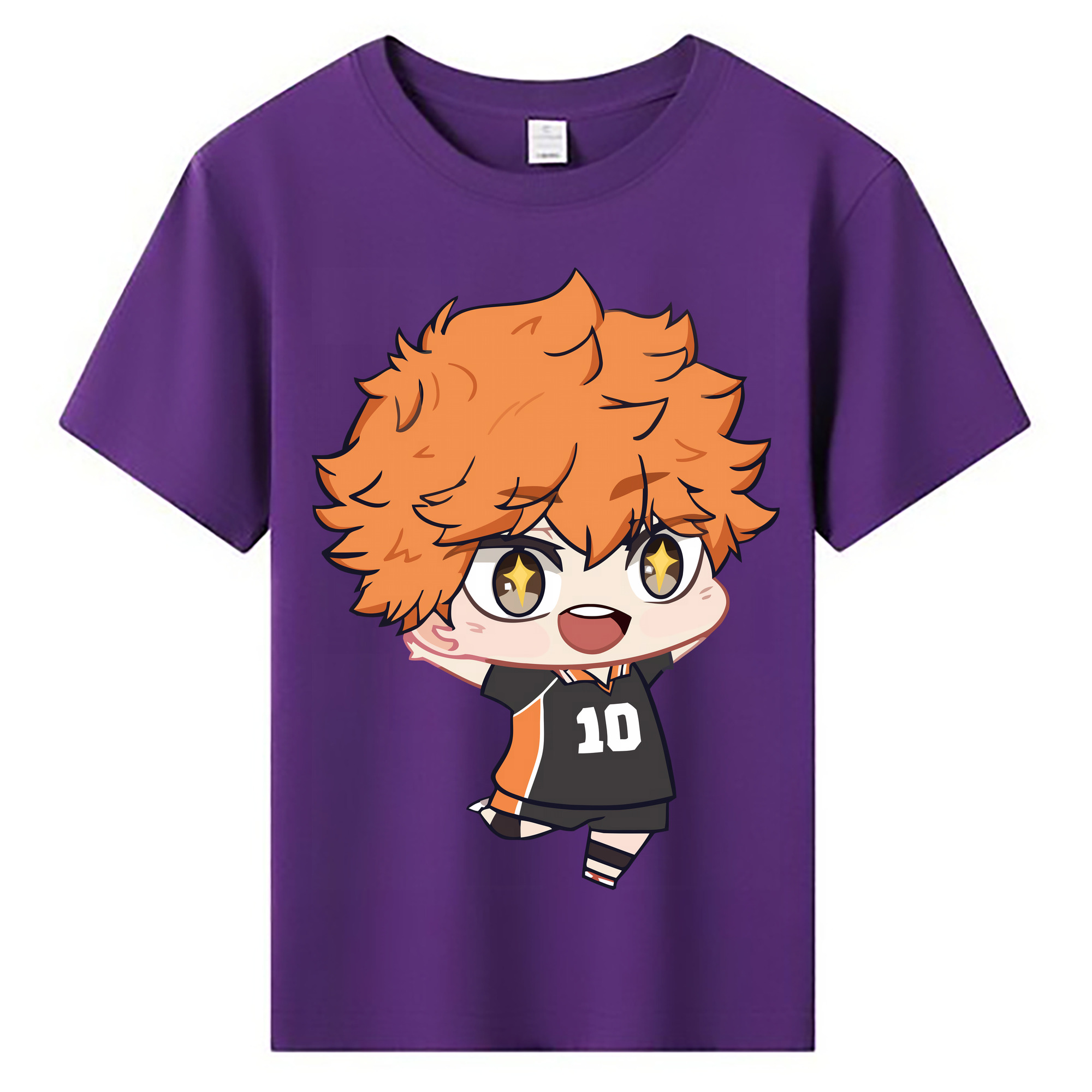 （画像用） ハイキュー!! Haikyu!! 綿100％キッズTシャツ（フロントプリント）