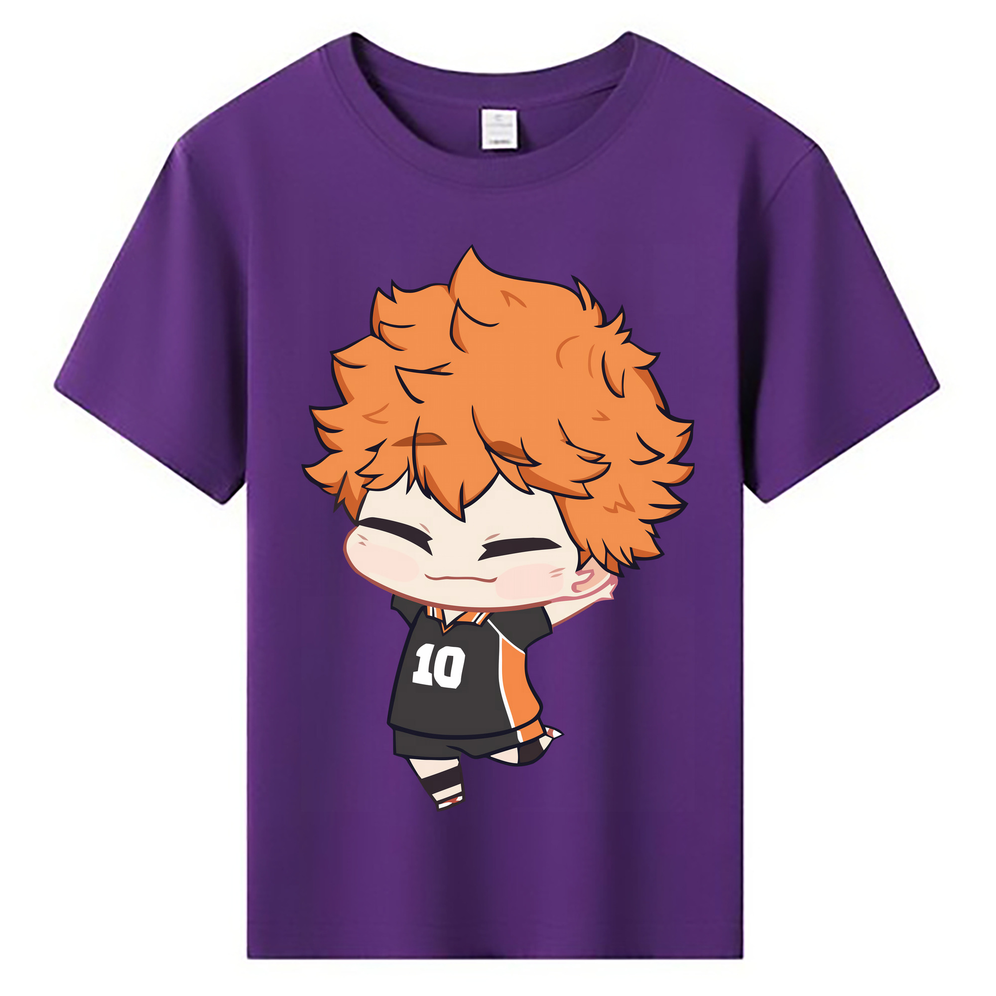 （画像用） ハイキュー!! Haikyu!! 綿100％キッズTシャツ（フロントプリント）