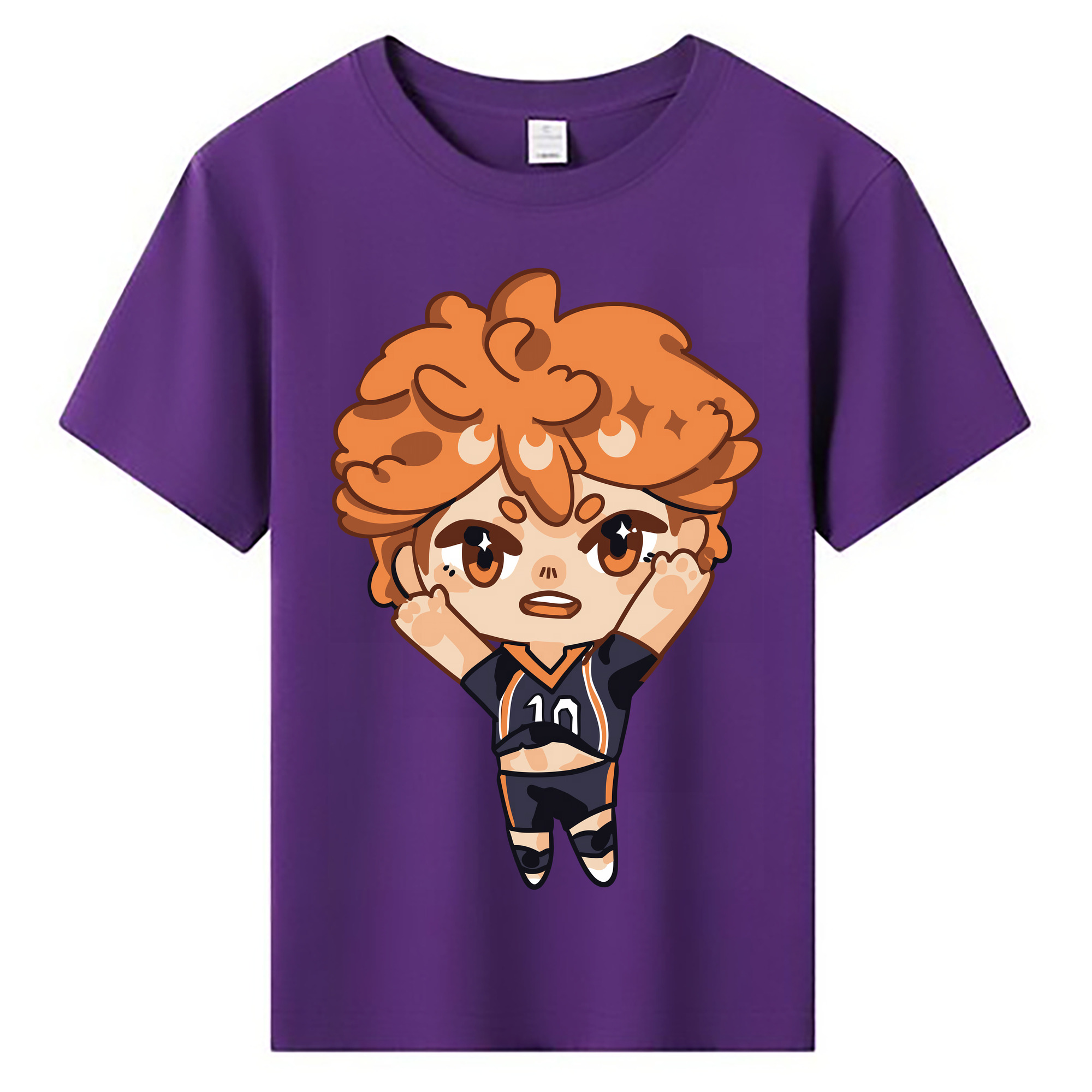 （画像用） ハイキュー!! Haikyu!! 綿100％キッズTシャツ（フロントプリント）
