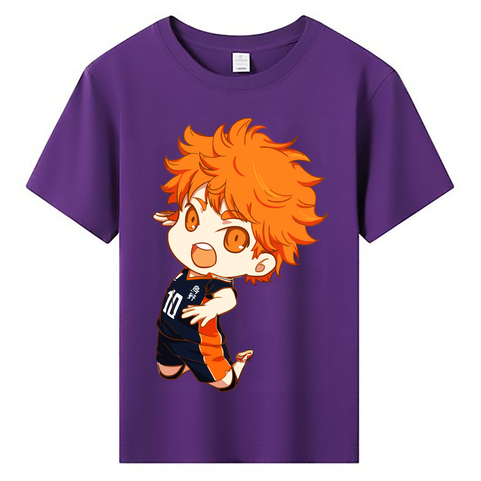（画像用） ハイキュー!! Haikyu!! 綿100％キッズTシャツ（フロントプリント）