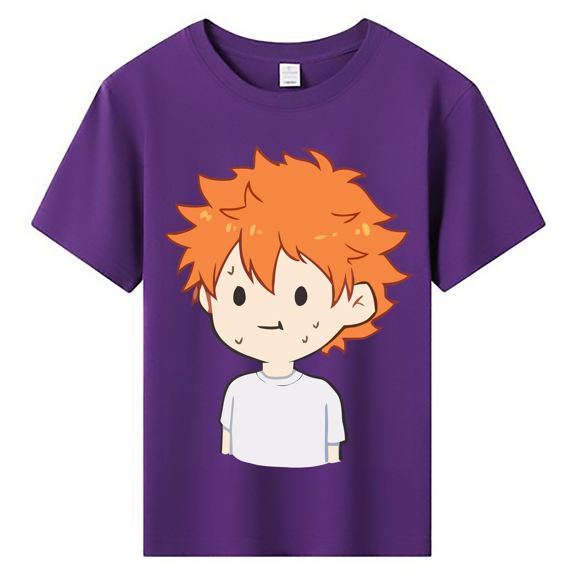 （画像用） ハイキュー!! Haikyu!! 綿100％キッズTシャツ（フロントプリント）
