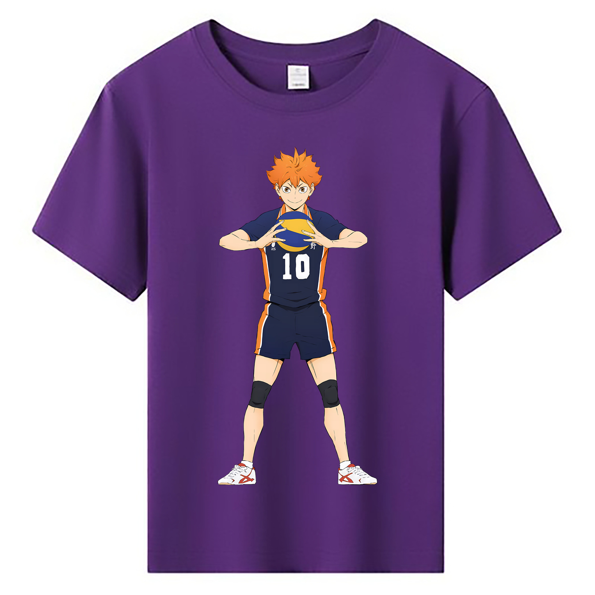 （画像用） ハイキュー!! Haikyu!! 綿100％キッズTシャツ（フロントプリント）