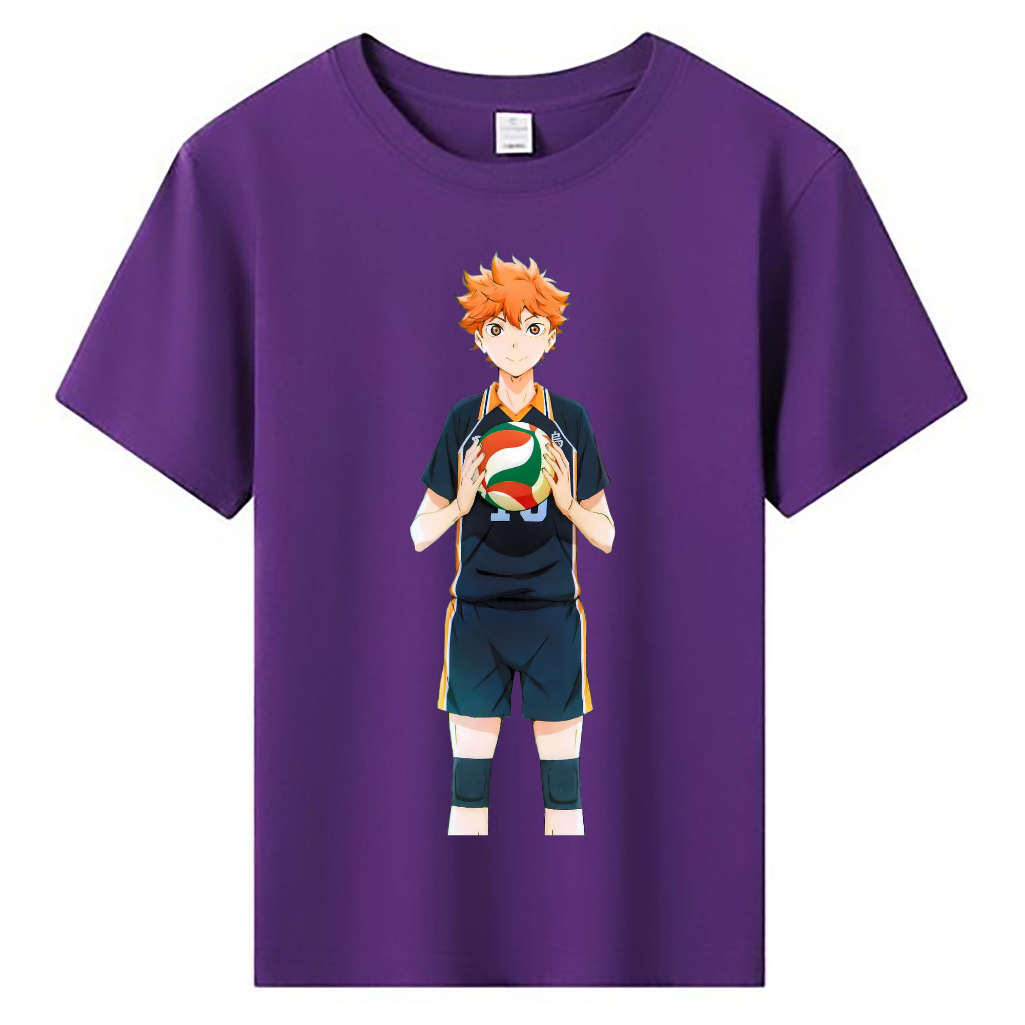（画像用） ハイキュー!! Haikyu!! 綿100％キッズTシャツ（フロントプリント）