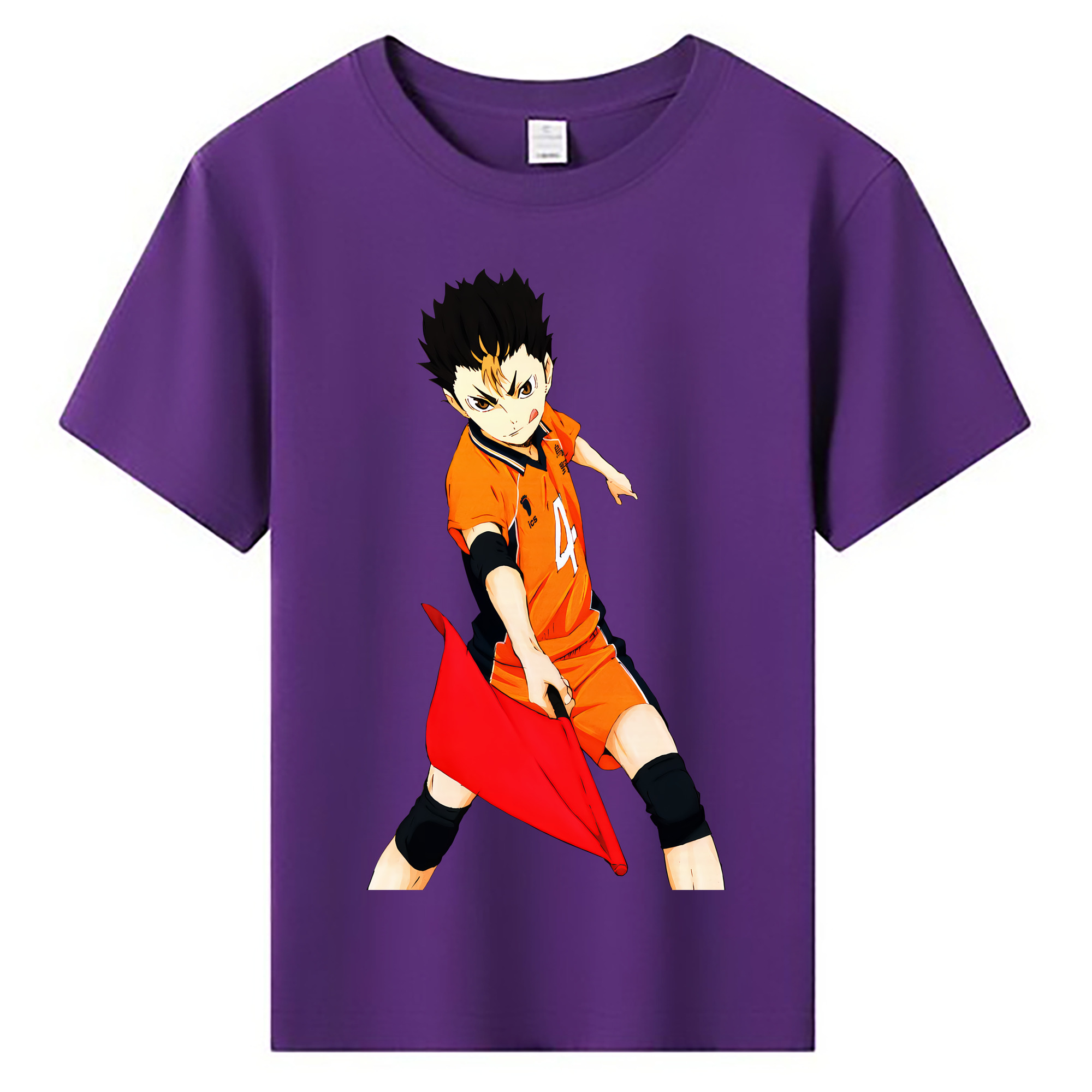 （画像用） ハイキュー!! Haikyu!! 綿100％キッズTシャツ（フロントプリント）