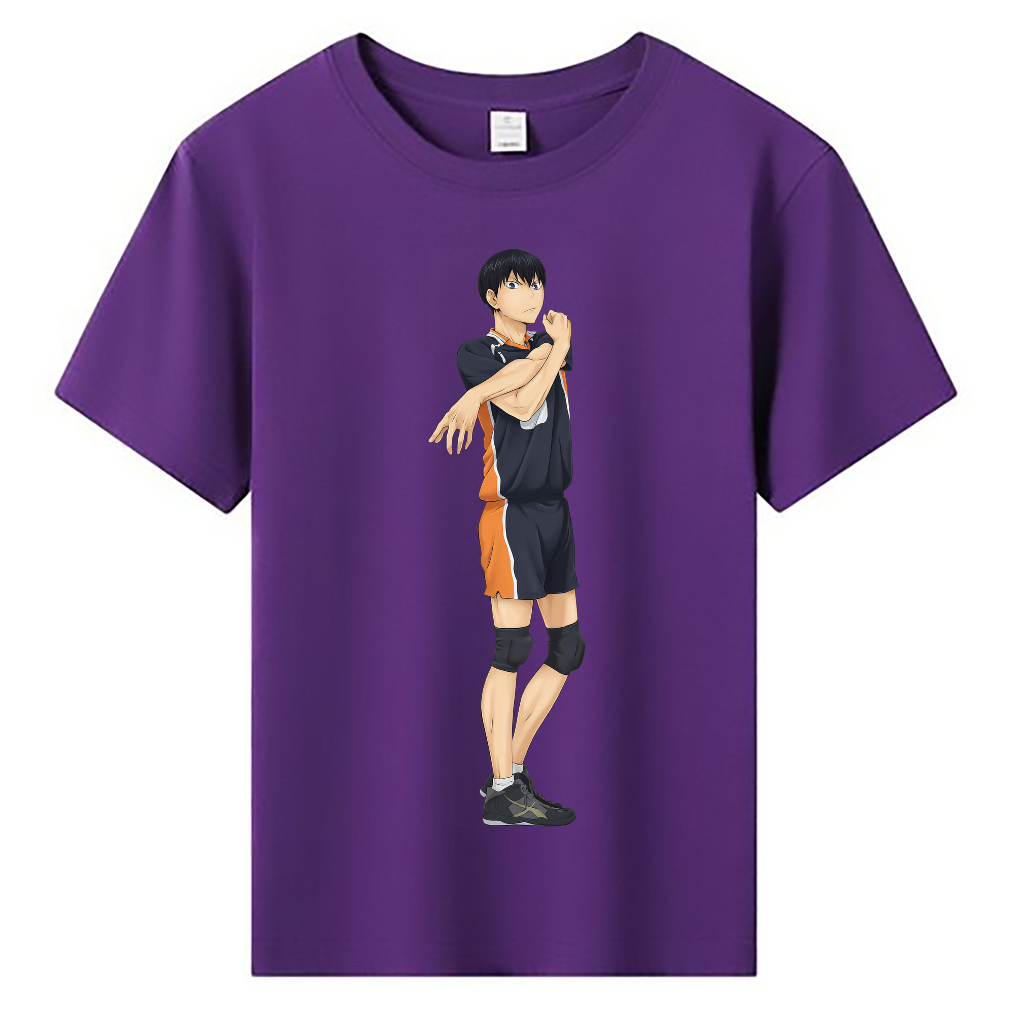 （画像用） ハイキュー!! Haikyu!! 綿100％キッズTシャツ（フロントプリント）