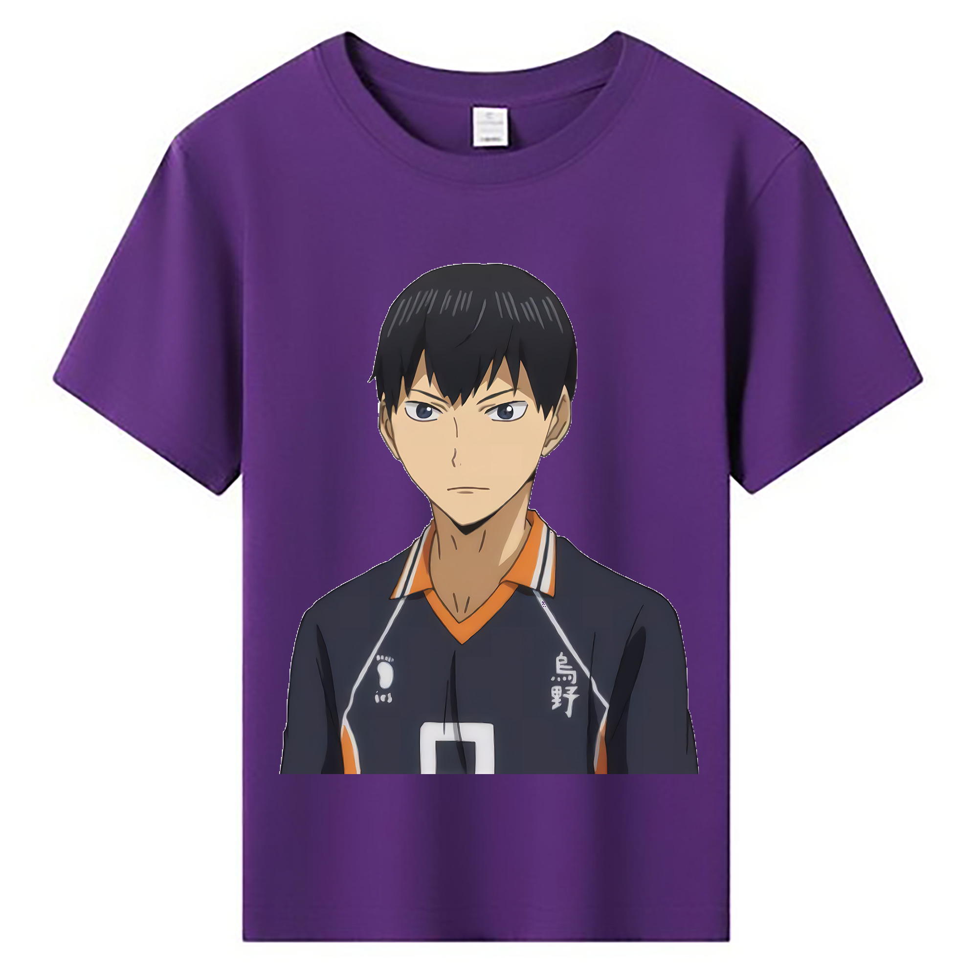 （画像用） ハイキュー!! Haikyu!! 綿100％キッズTシャツ（フロントプリント）