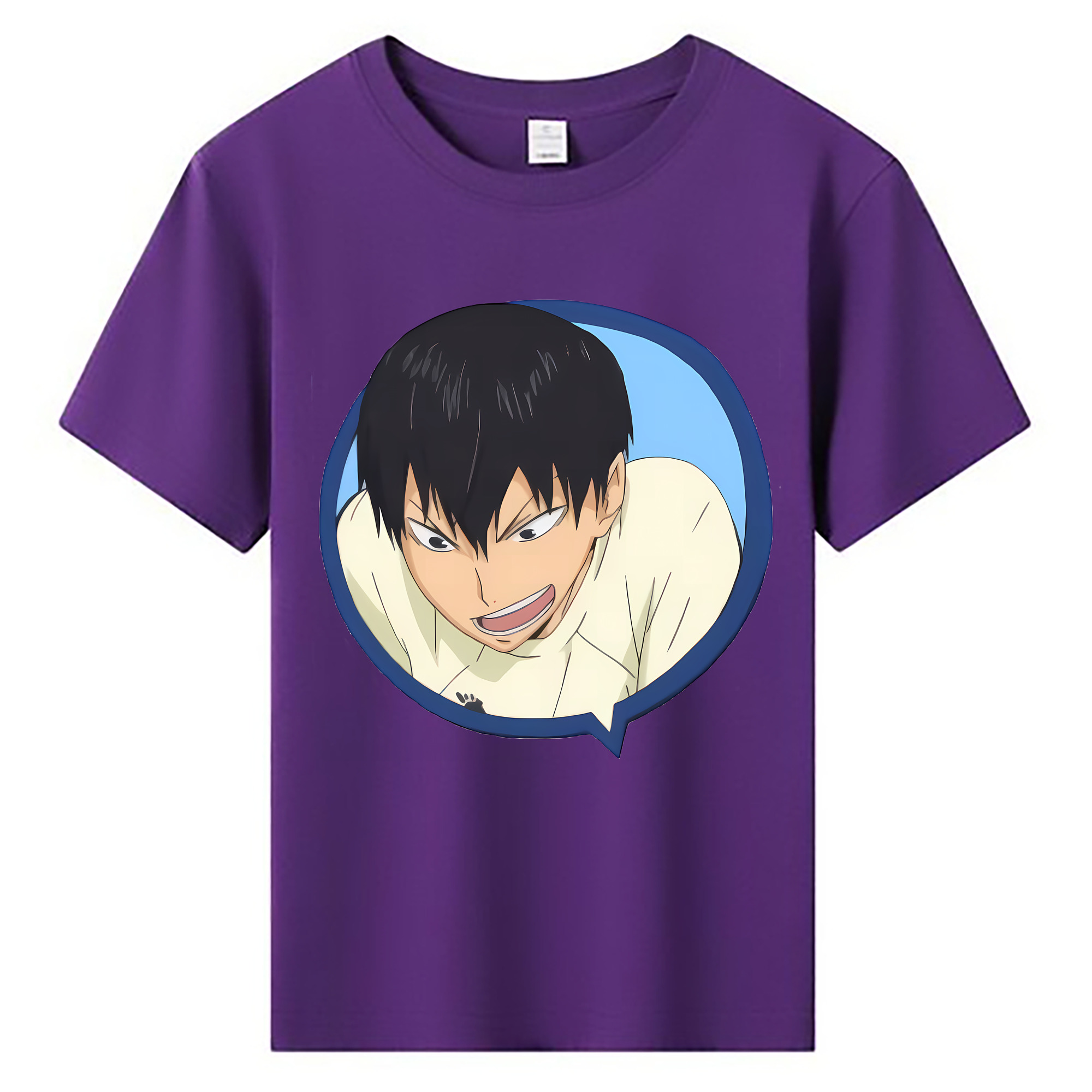 （画像用） ハイキュー!! Haikyu!! 綿100％キッズTシャツ（フロントプリント）