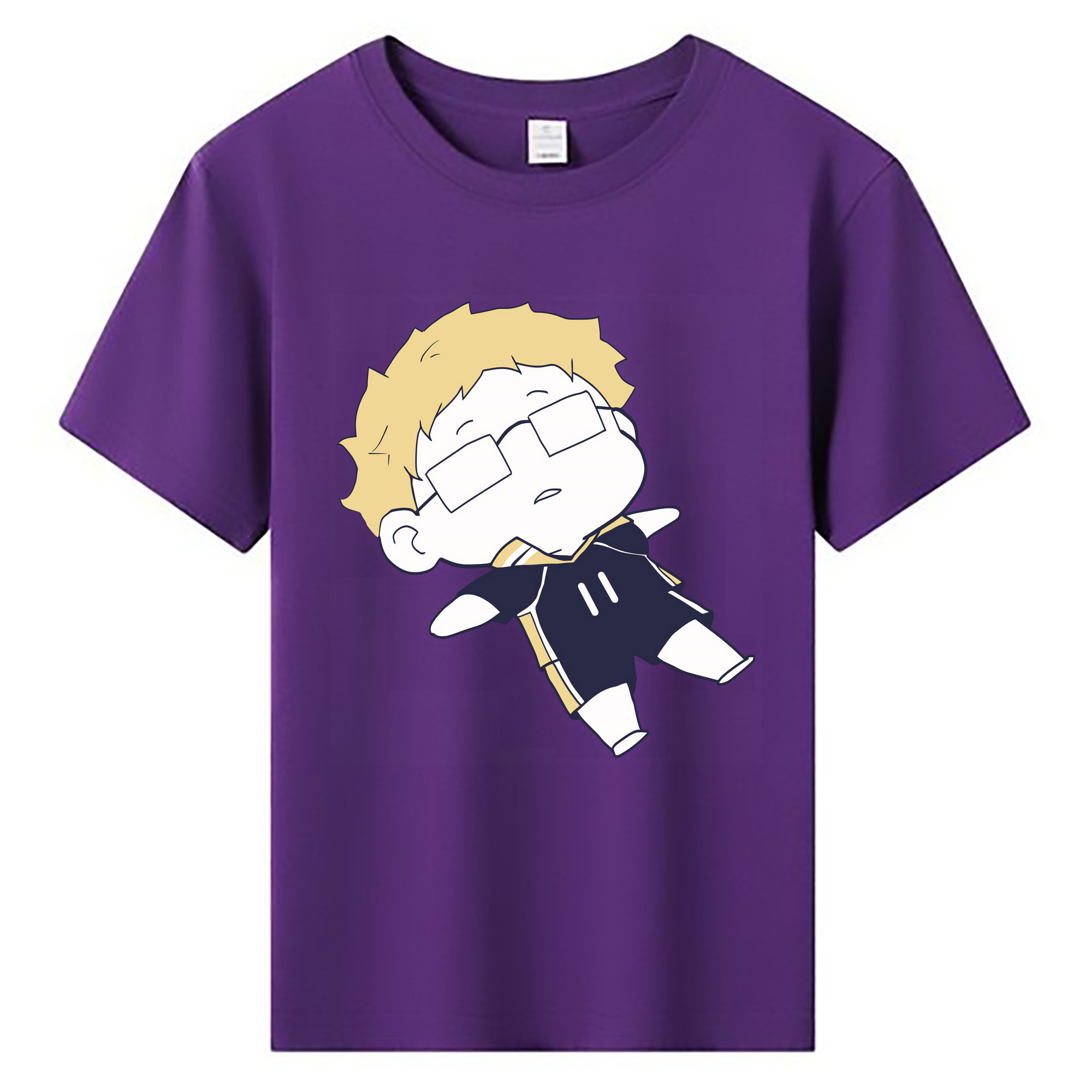 （画像用） ハイキュー!! Haikyu!! 綿100％キッズTシャツ（フロントプリント）