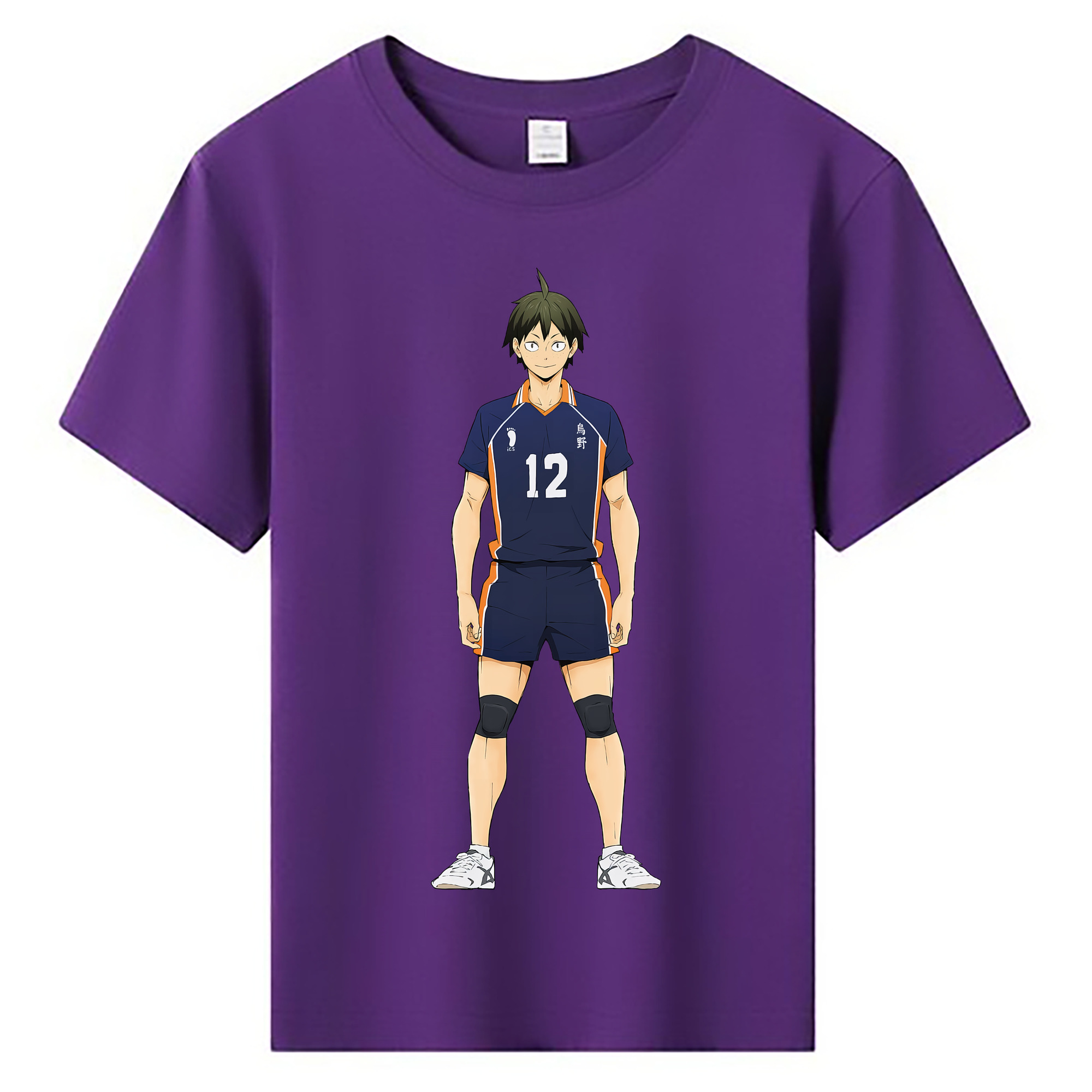 （画像用） ハイキュー!! Haikyu!! 綿100％キッズTシャツ（フロントプリント）