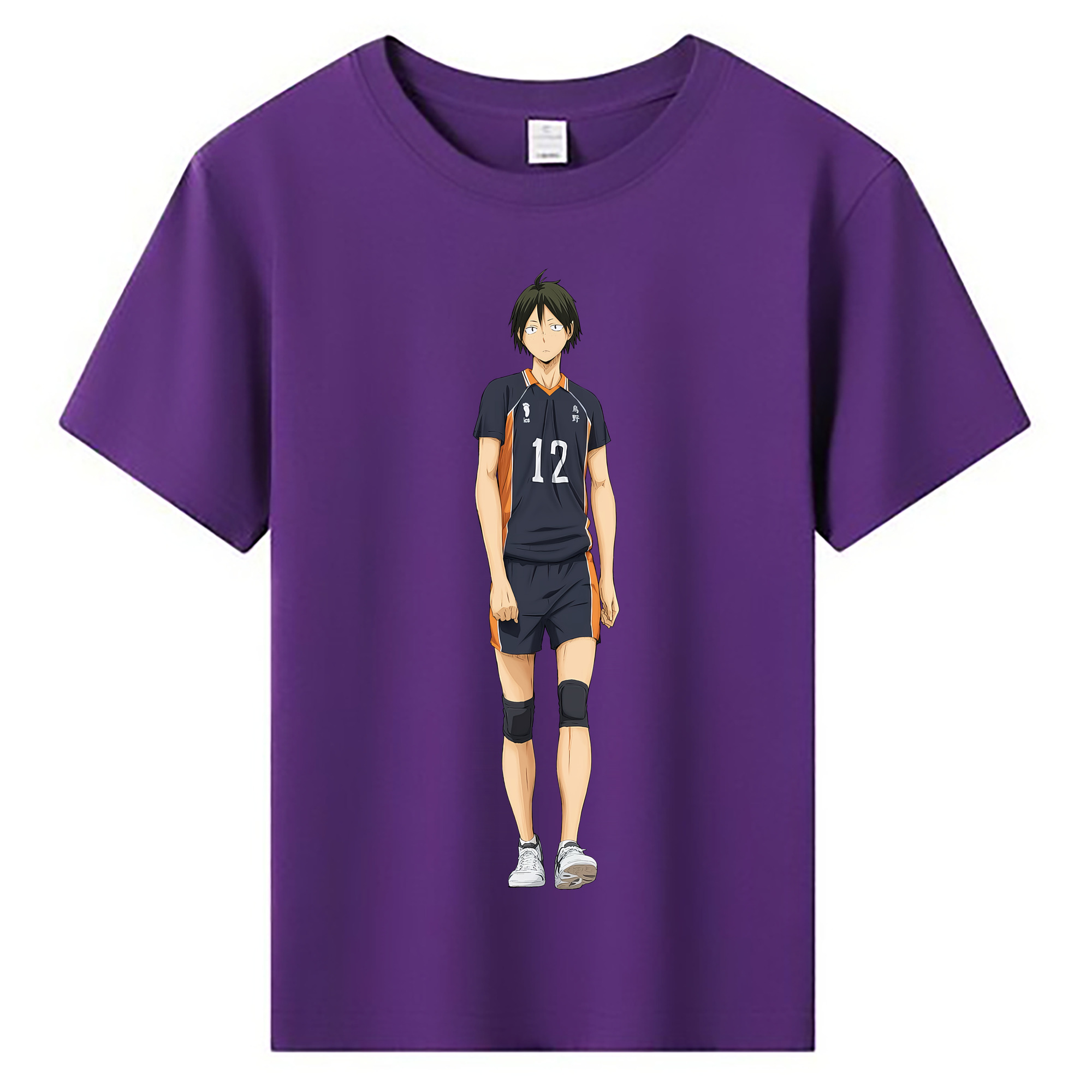 （画像用） ハイキュー!! Haikyu!! 綿100％キッズTシャツ（フロントプリント）