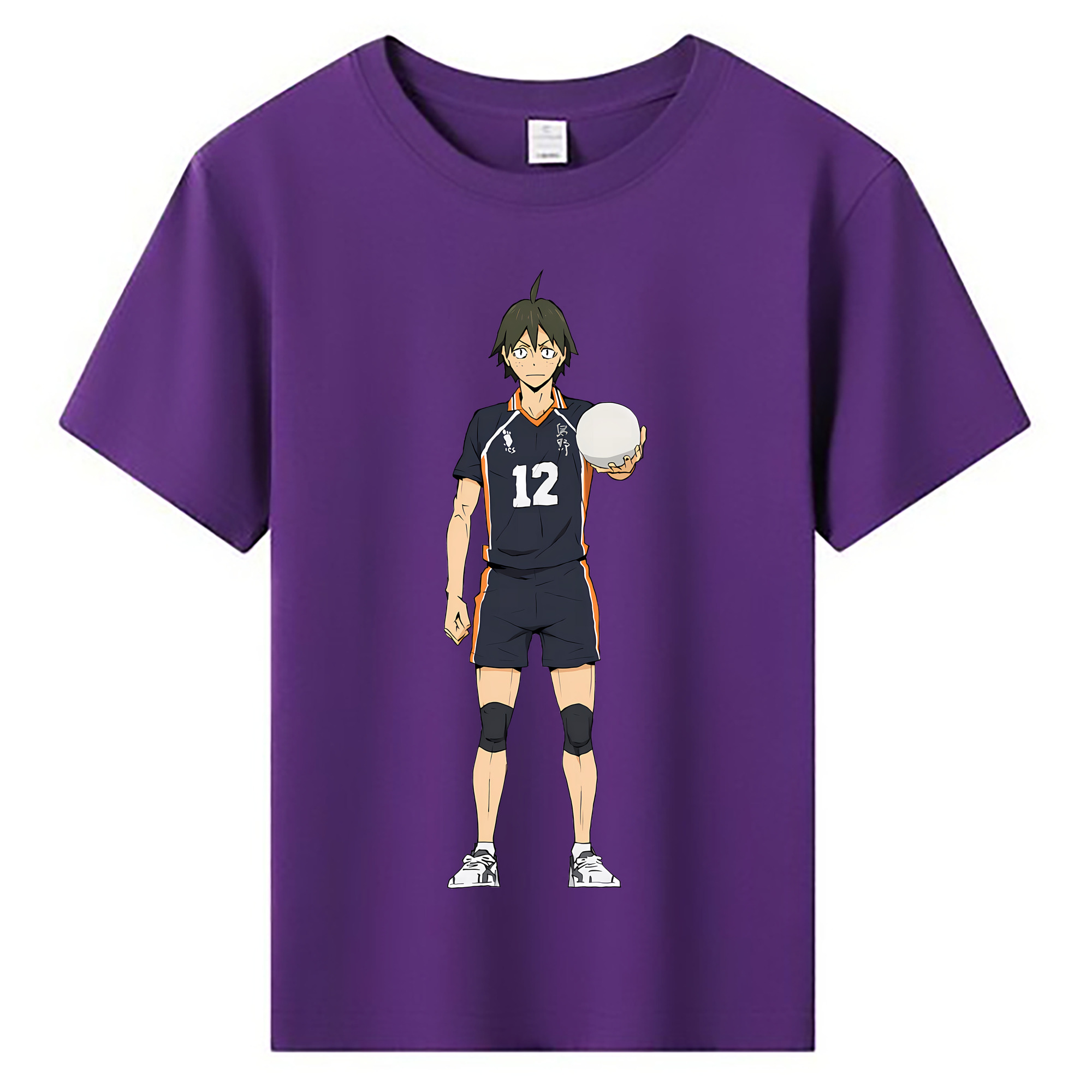 （画像用） ハイキュー!! Haikyu!! 綿100％キッズTシャツ（フロントプリント）