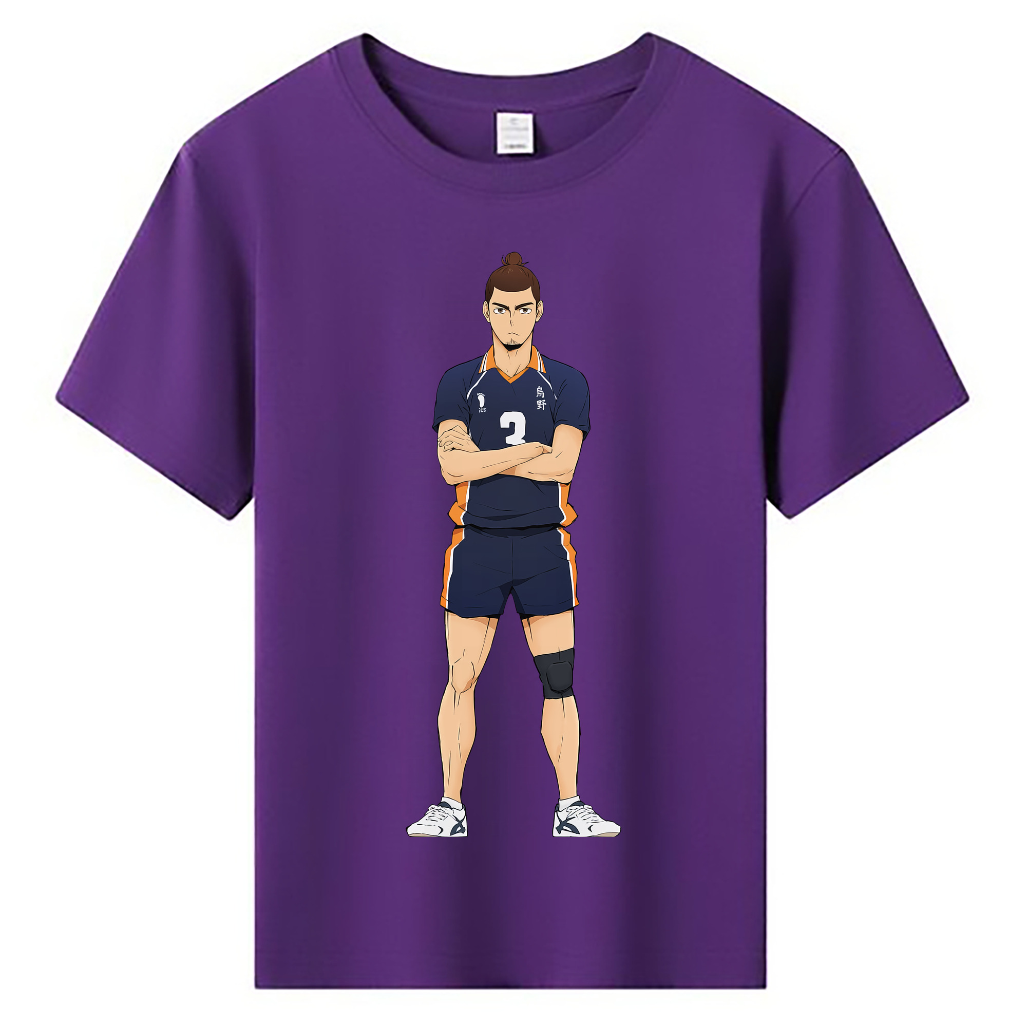 （画像用） ハイキュー!! Haikyu!! 綿100％キッズTシャツ（フロントプリント）