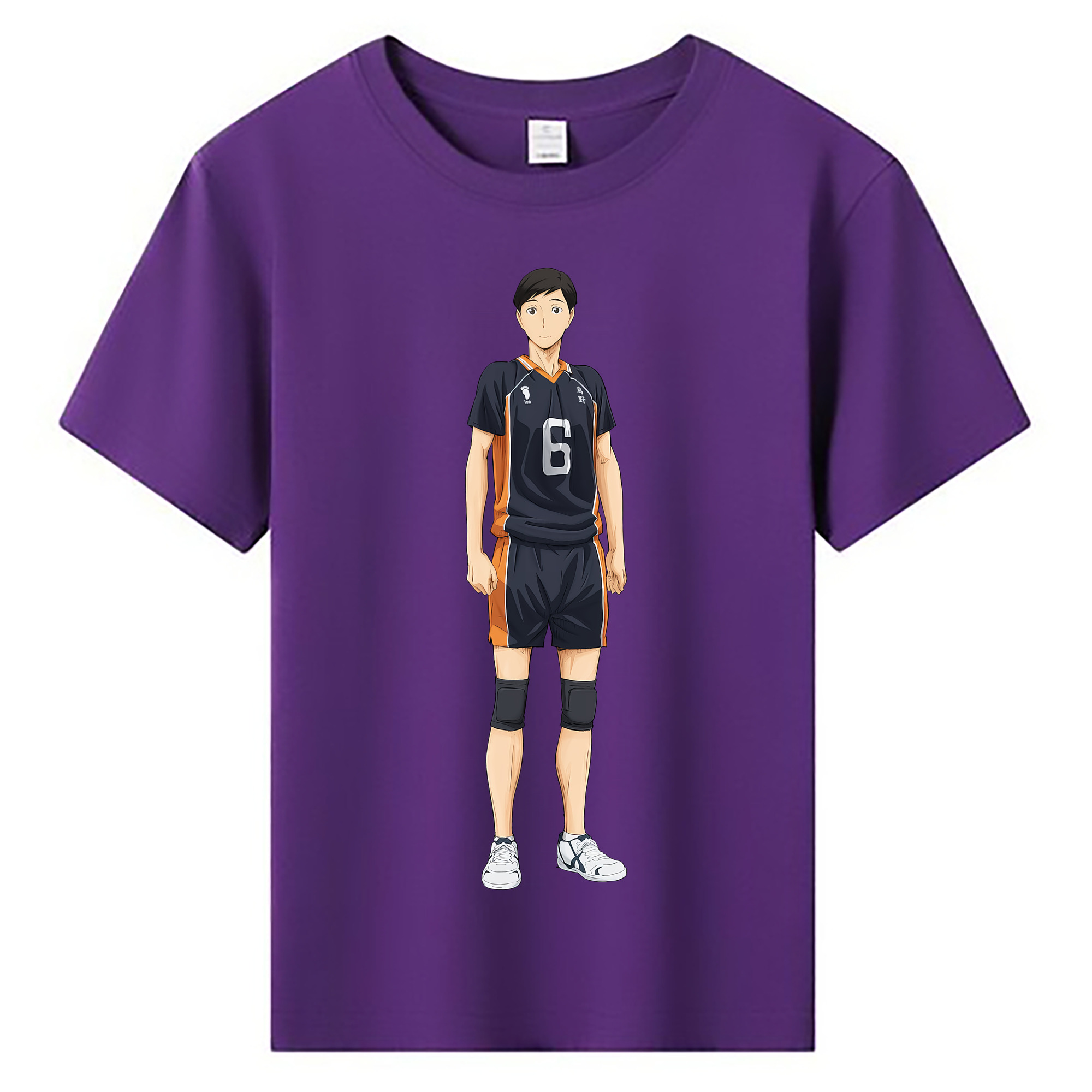 （画像用） ハイキュー!! Haikyu!! 綿100％キッズTシャツ（フロントプリント）