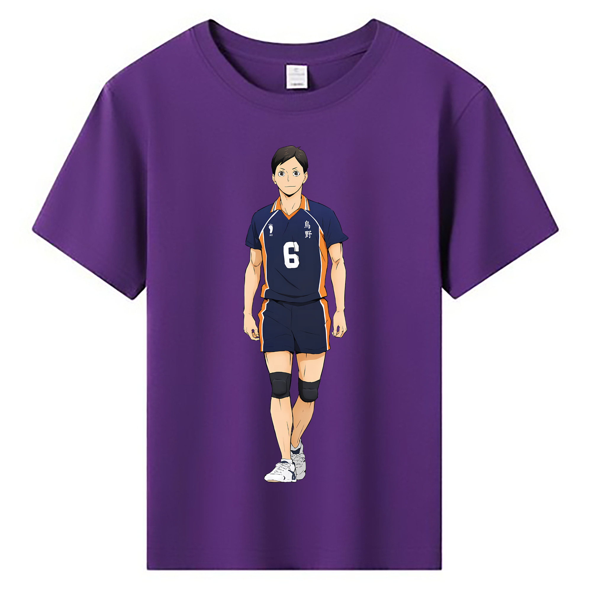 （画像用） ハイキュー!! Haikyu!! 綿100％キッズTシャツ（フロントプリント）