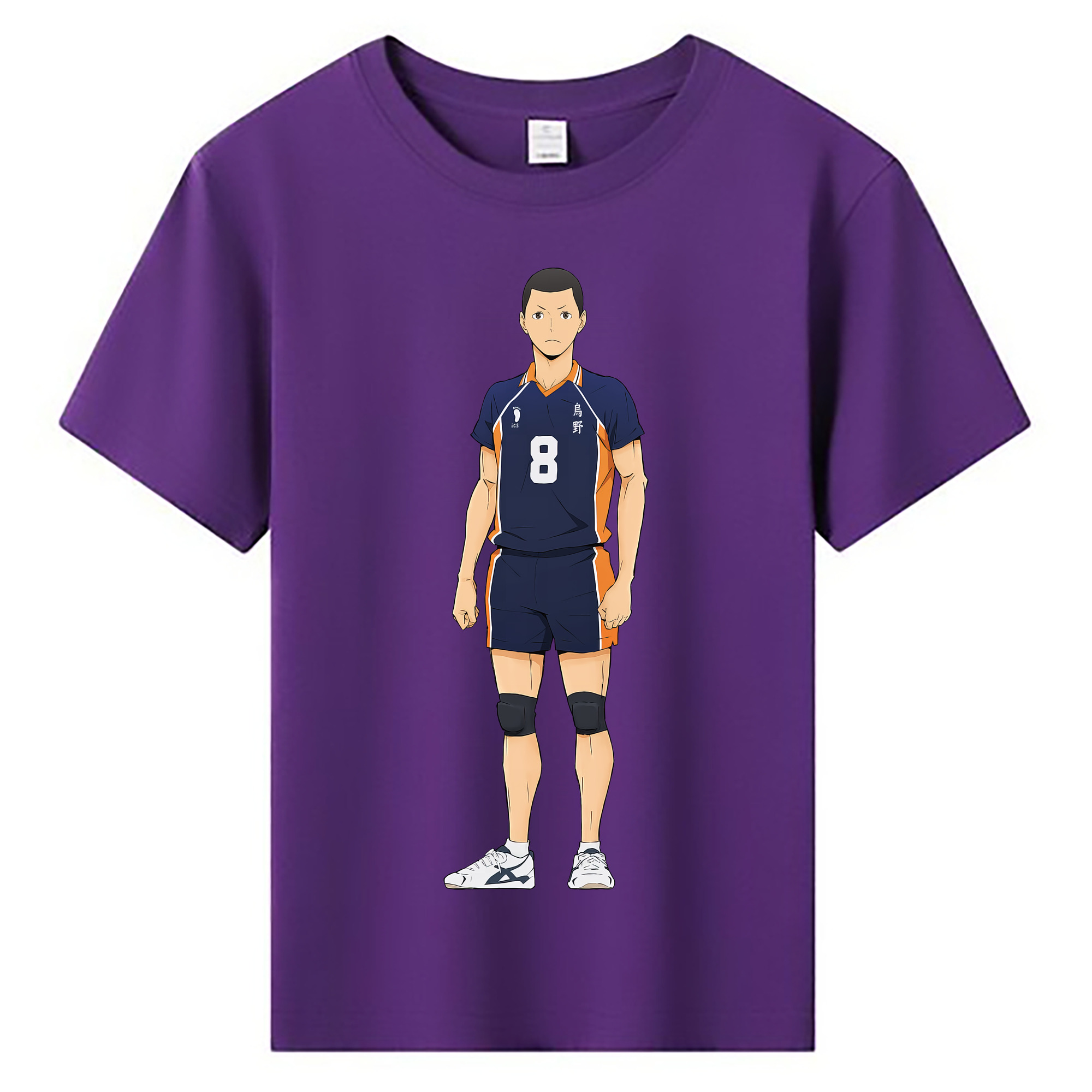 （画像用） ハイキュー!! Haikyu!! 綿100％キッズTシャツ（フロントプリント）