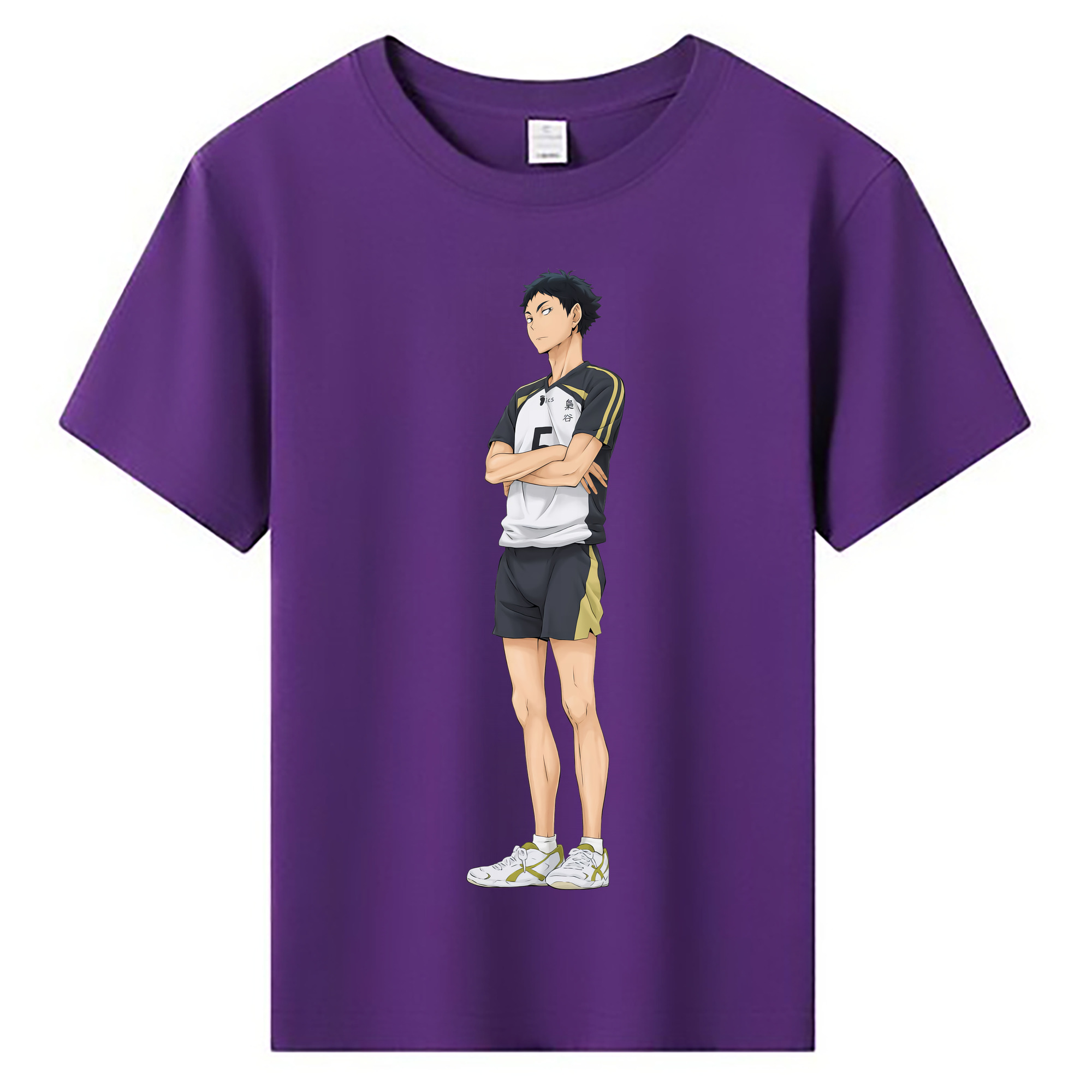 （画像用） ハイキュー!! Haikyu!! 綿100％キッズTシャツ（フロントプリント）