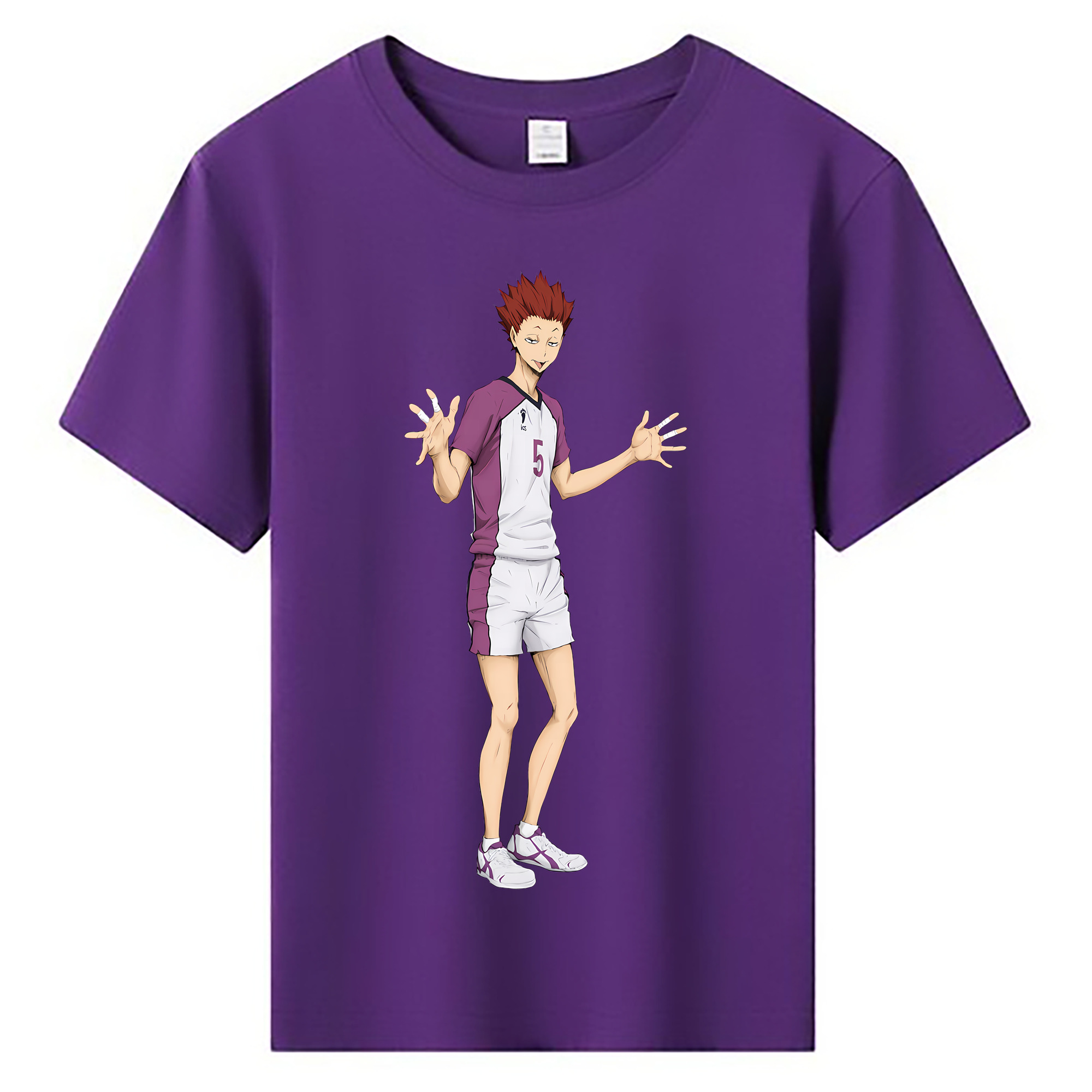 （画像用） ハイキュー!! Haikyu!! 綿100％キッズTシャツ（フロントプリント）