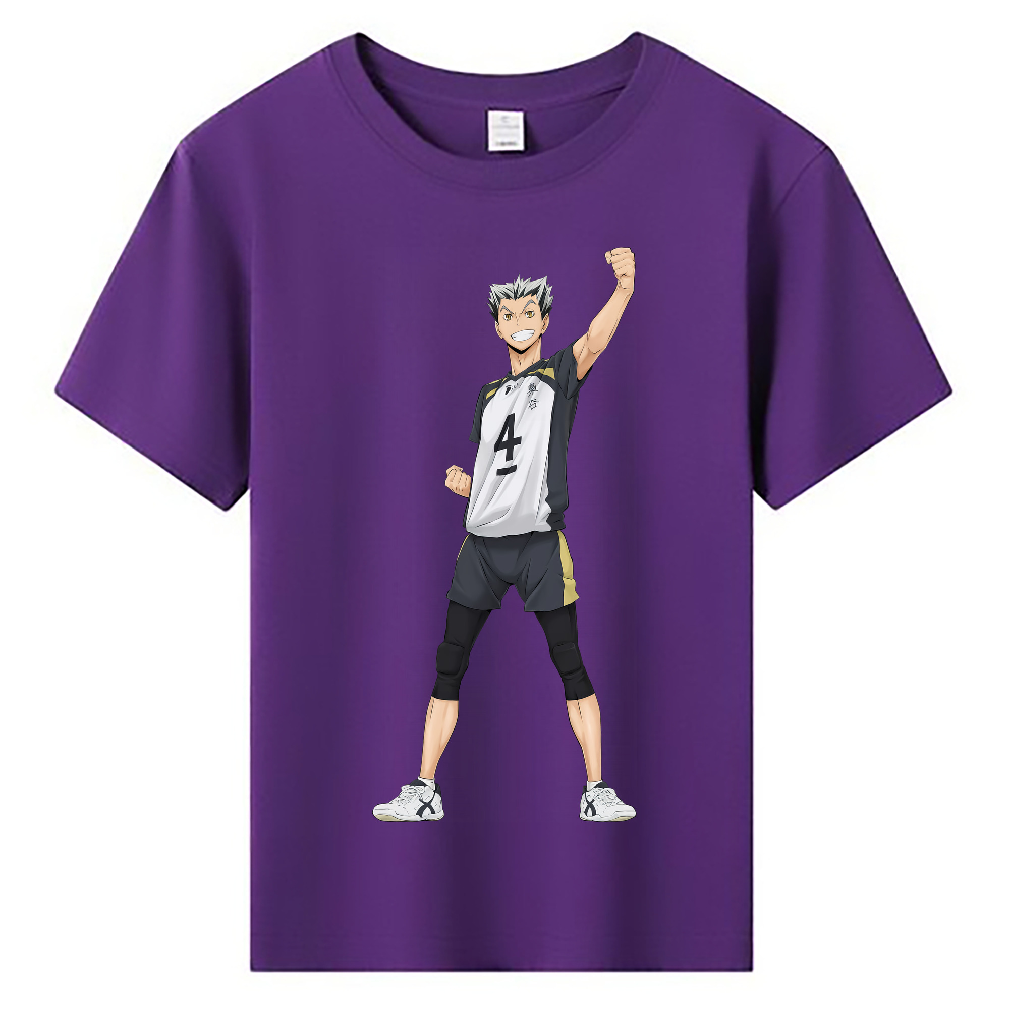 （画像用） ハイキュー!! Haikyu!! 綿100％キッズTシャツ（フロントプリント）