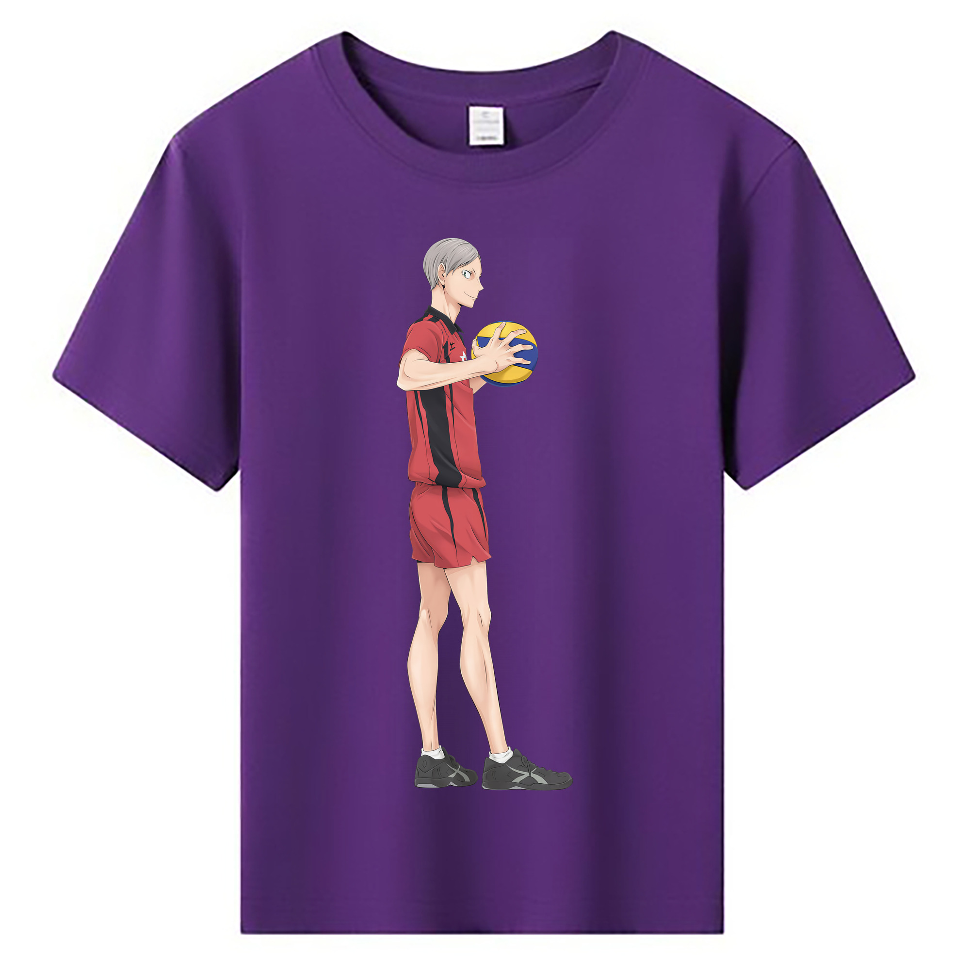 （画像用） ハイキュー!! Haikyu!! 綿100％キッズTシャツ（フロントプリント）