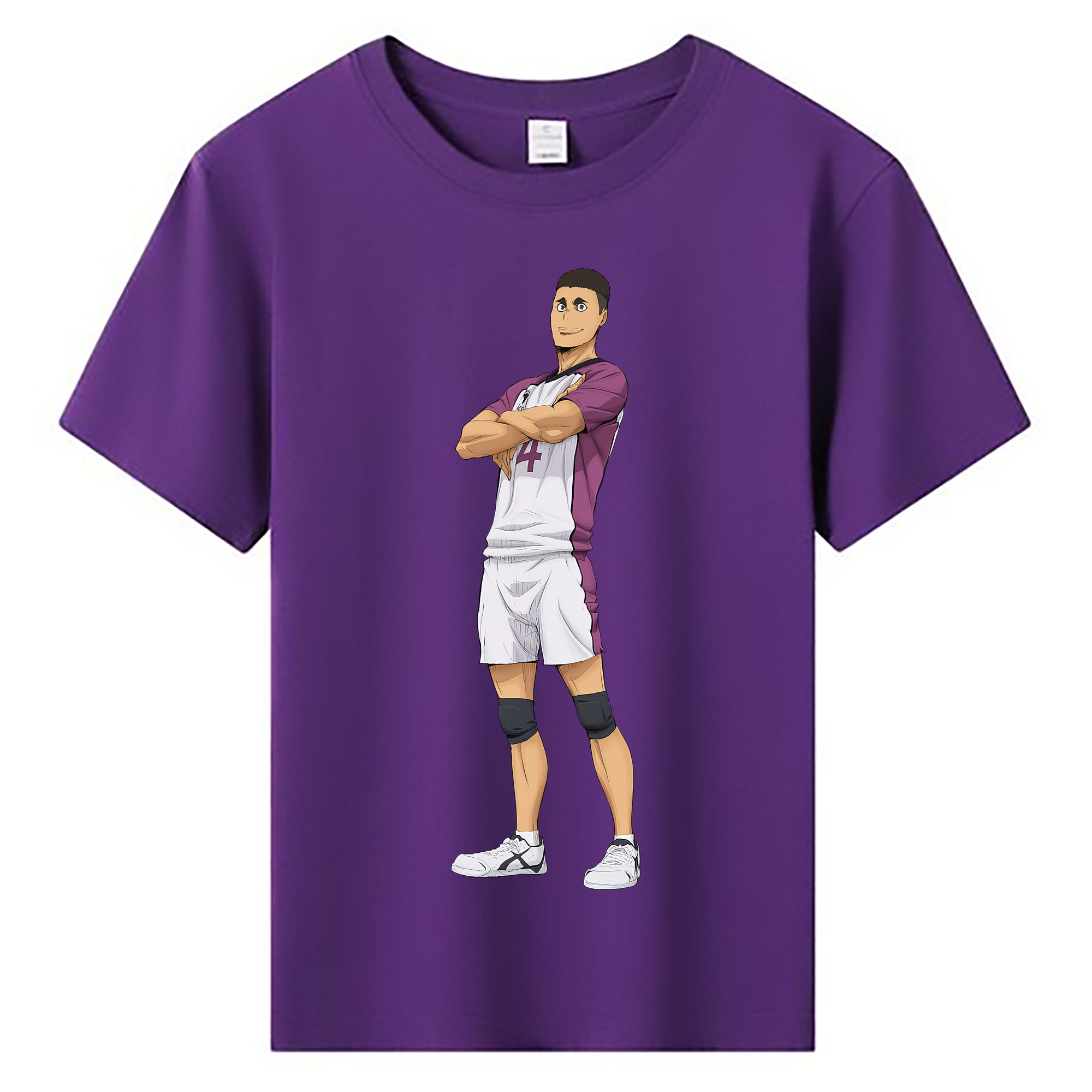 （画像用） ハイキュー!! Haikyu!! 綿100％キッズTシャツ（フロントプリント）