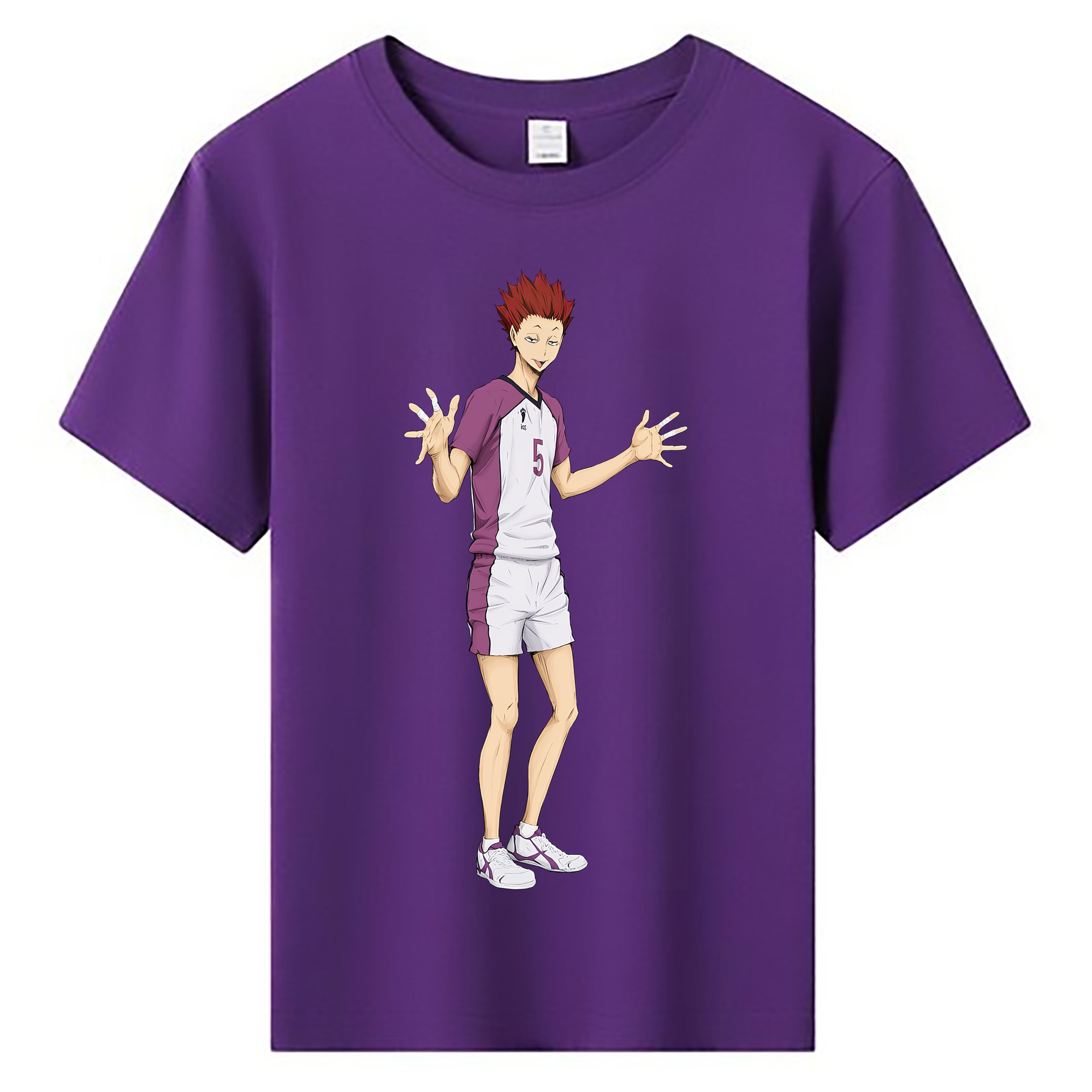 （画像用） ハイキュー!! Haikyu!! 綿100％キッズTシャツ（フロントプリント）