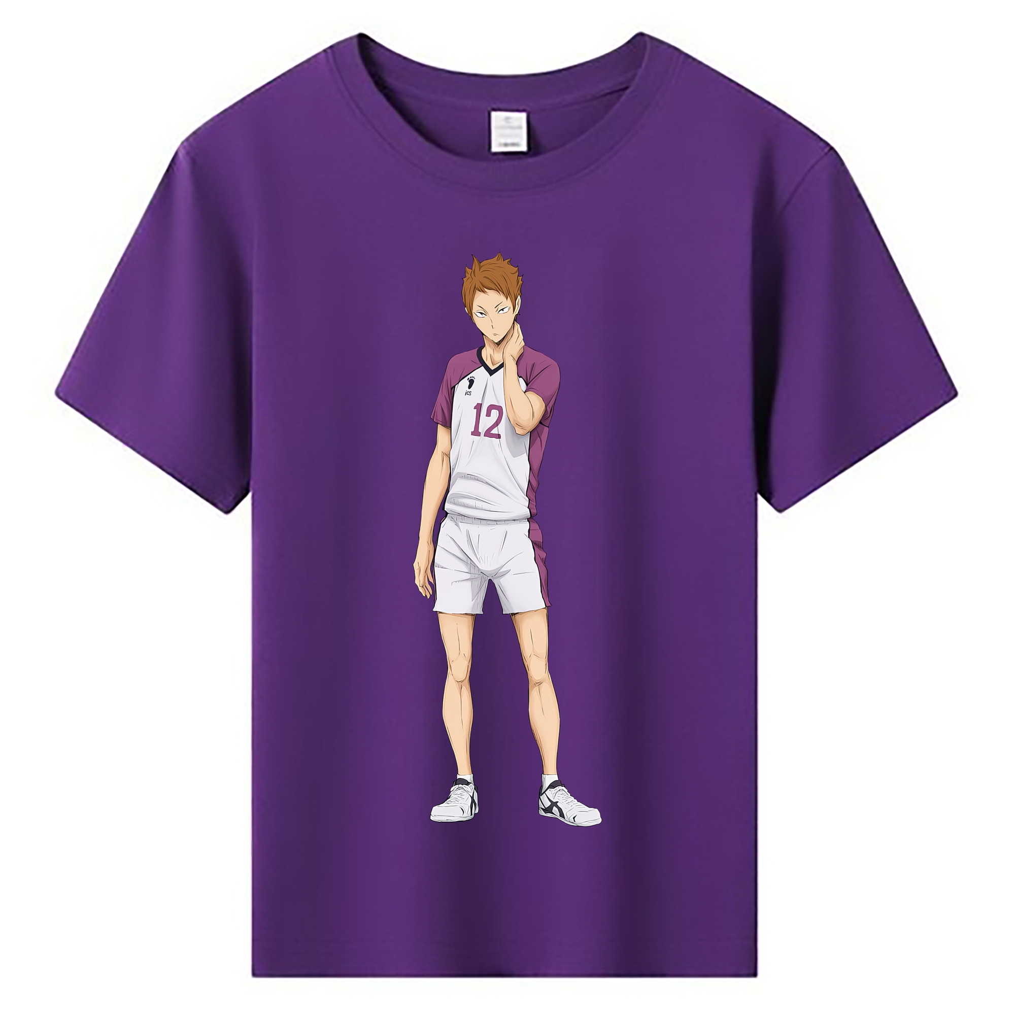 （画像用） ハイキュー!! Haikyu!! 綿100％キッズTシャツ（フロントプリント）