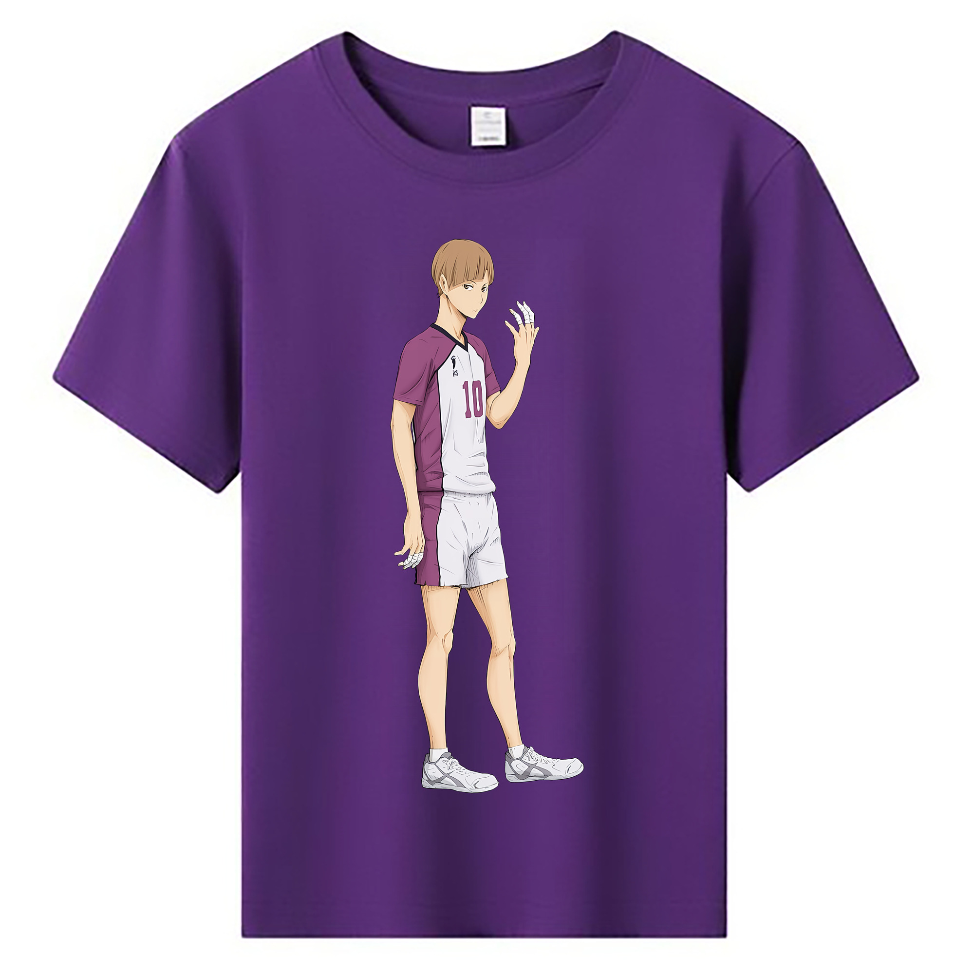 （画像用） ハイキュー!! Haikyu!! 綿100％キッズTシャツ（フロントプリント）