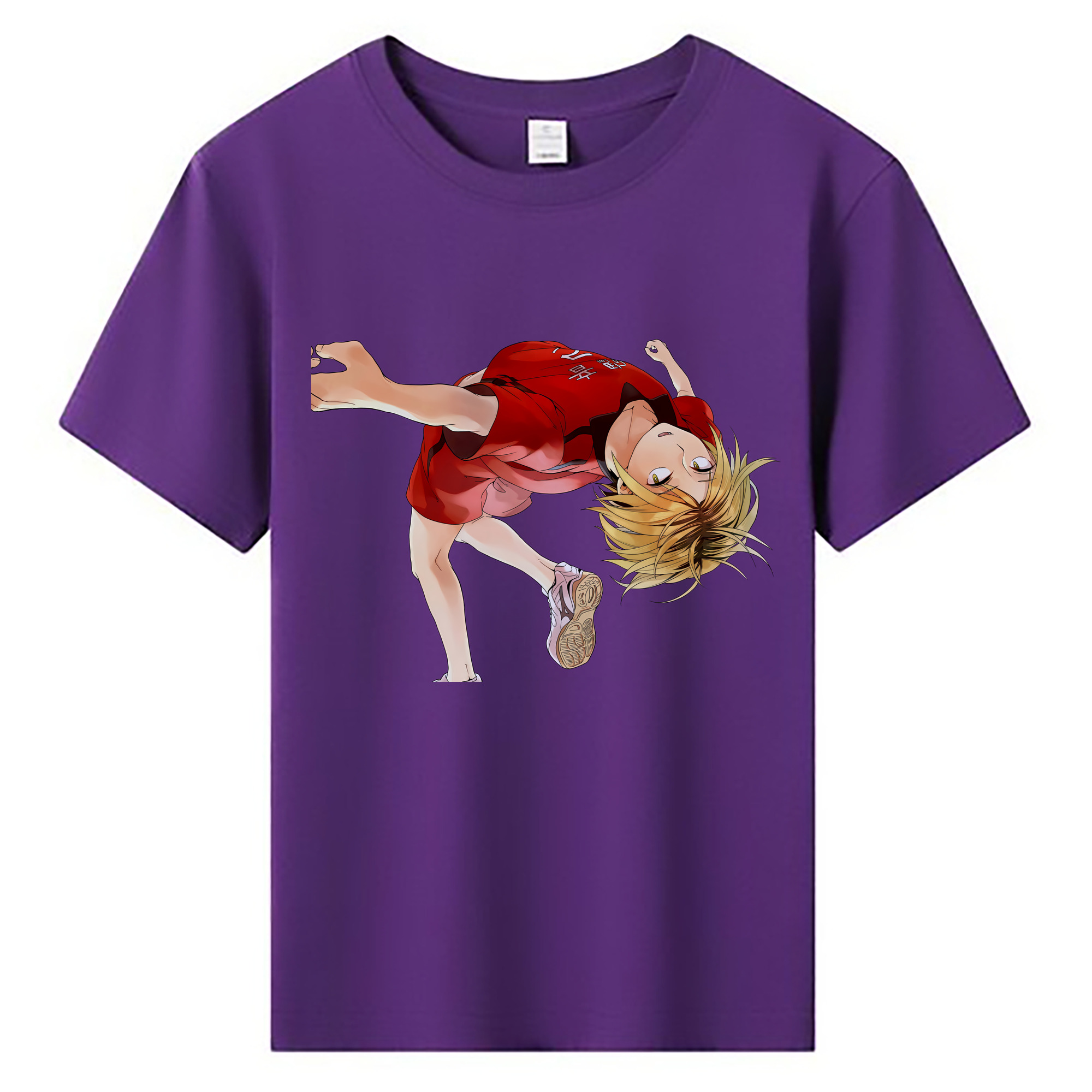 （画像用） ハイキュー!! Haikyu!! 綿100％キッズTシャツ（フロントプリント）