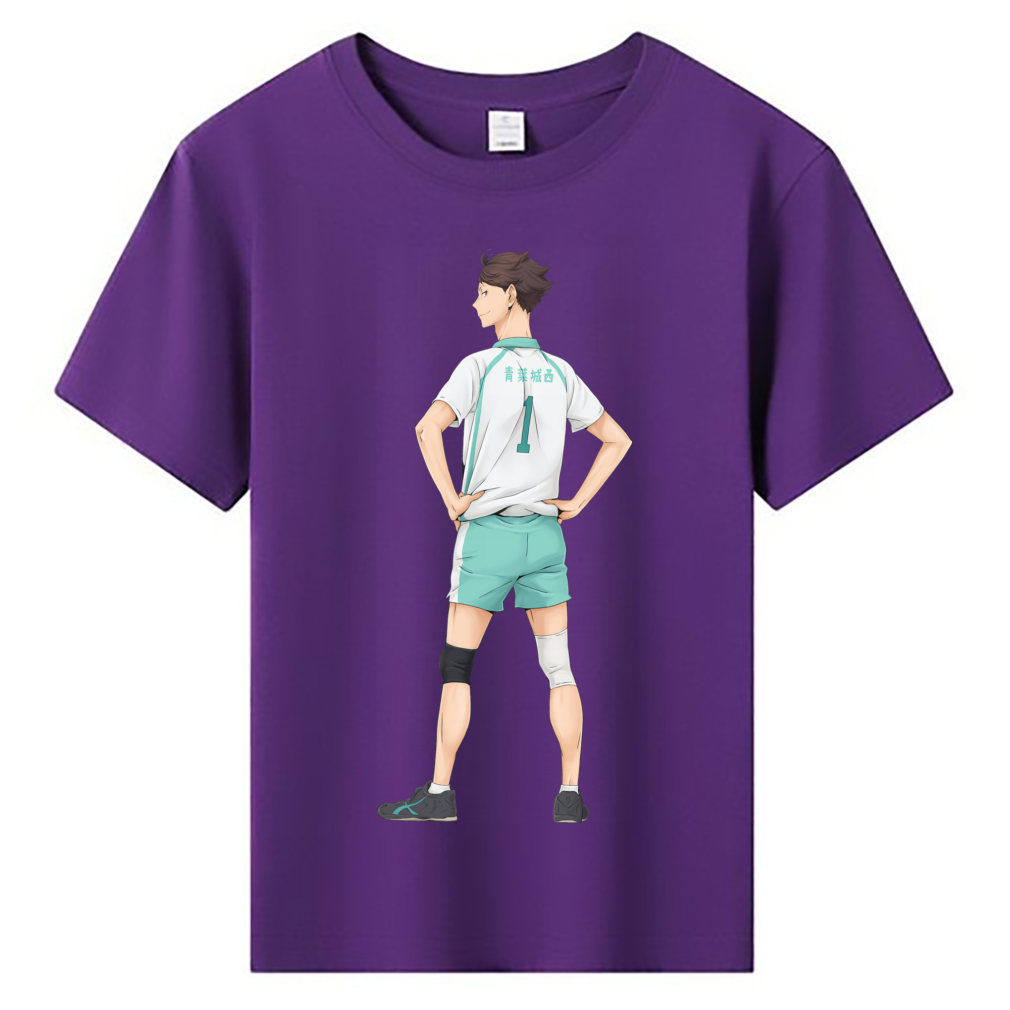 （画像用） ハイキュー!! Haikyu!! 綿100％キッズTシャツ（フロントプリント）