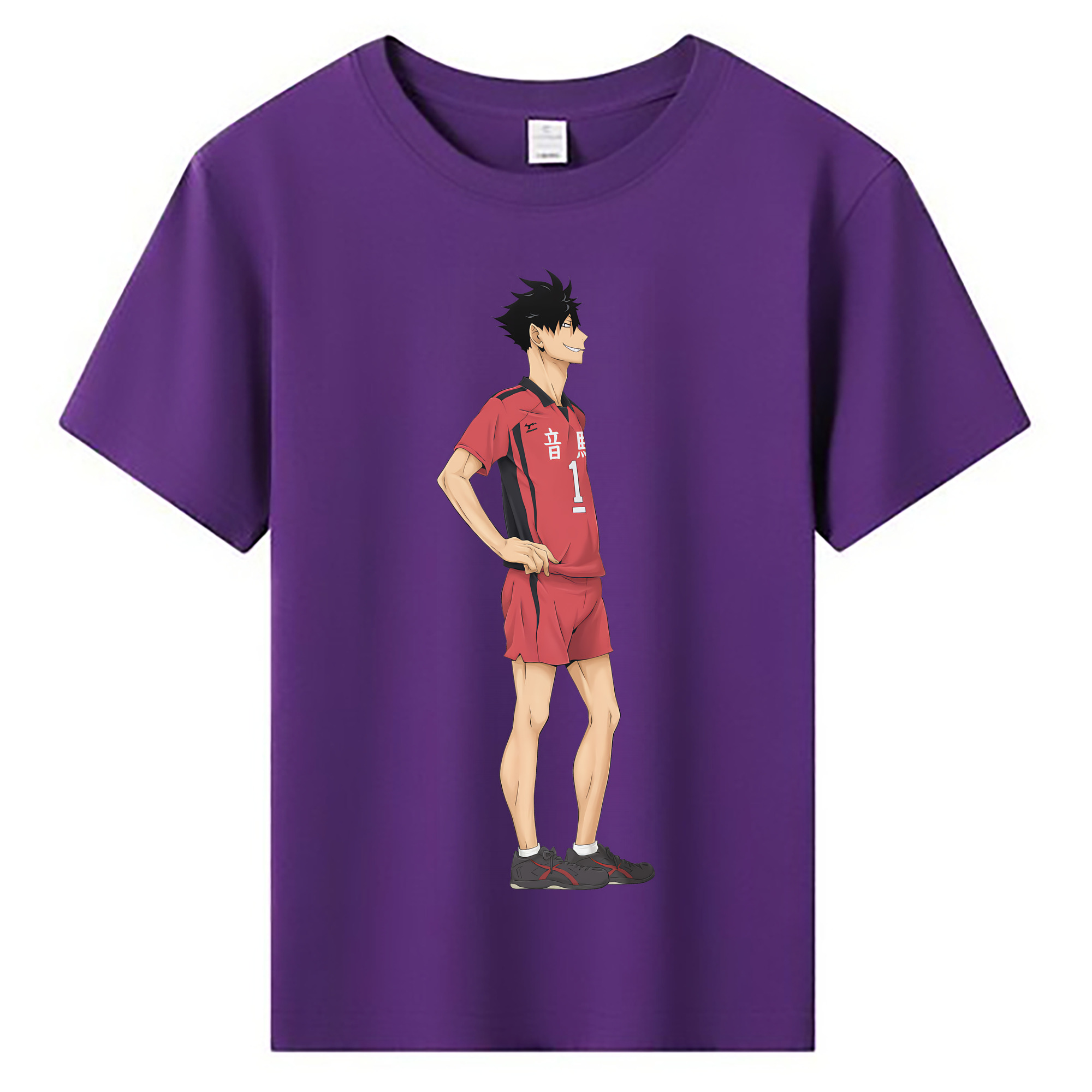 （画像用） ハイキュー!! Haikyu!! 綿100％キッズTシャツ（フロントプリント）