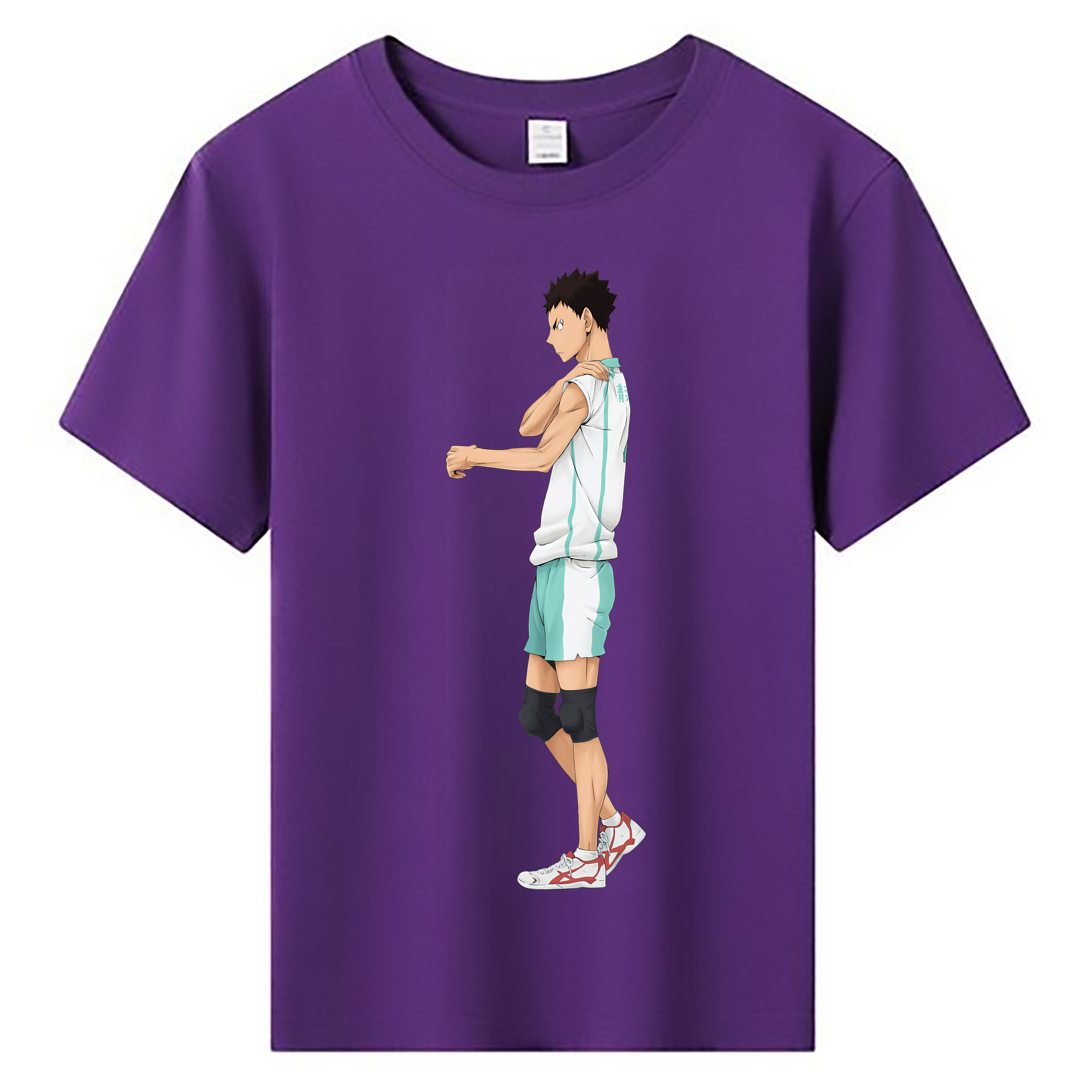 （画像用） ハイキュー!! Haikyu!! 綿100％キッズTシャツ（フロントプリント）