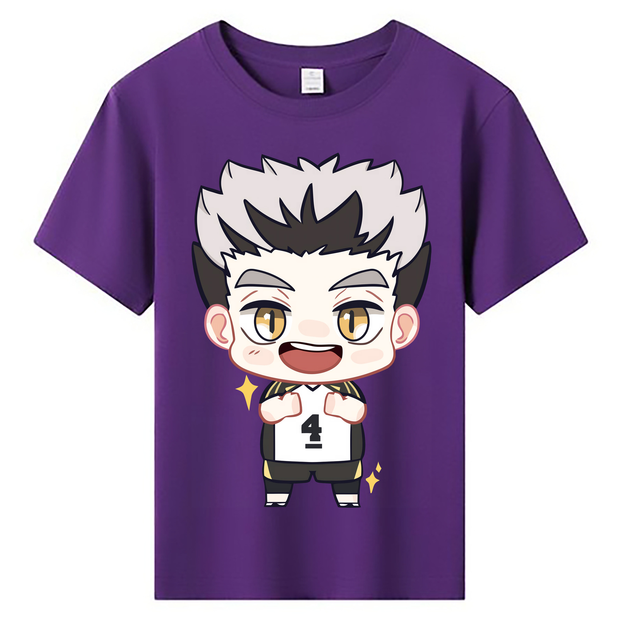 （画像用） ハイキュー!! Haikyu!! 綿100％キッズTシャツ（フロントプリント）
