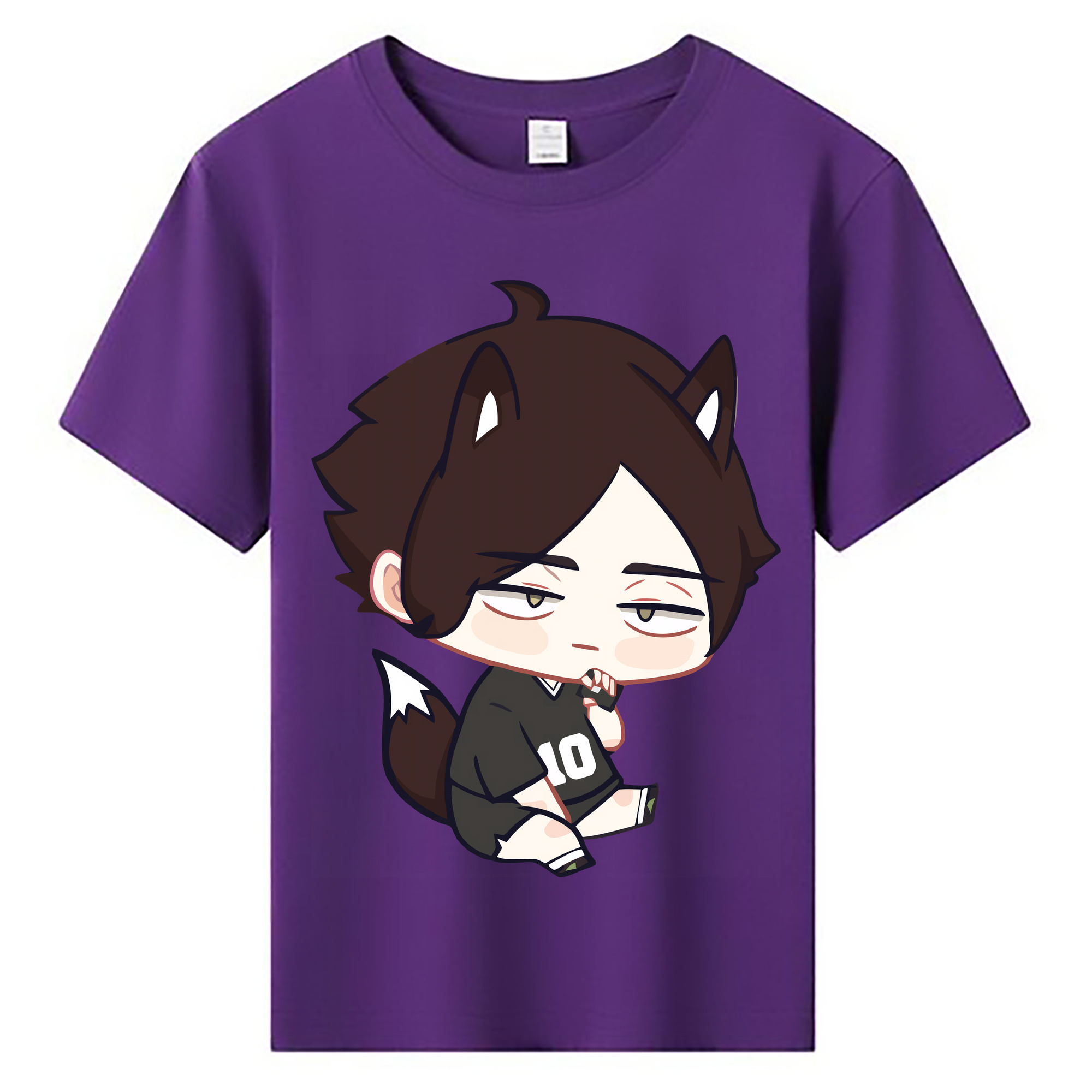 （画像用） ハイキュー!! Haikyu!! 綿100％キッズTシャツ（フロントプリント）