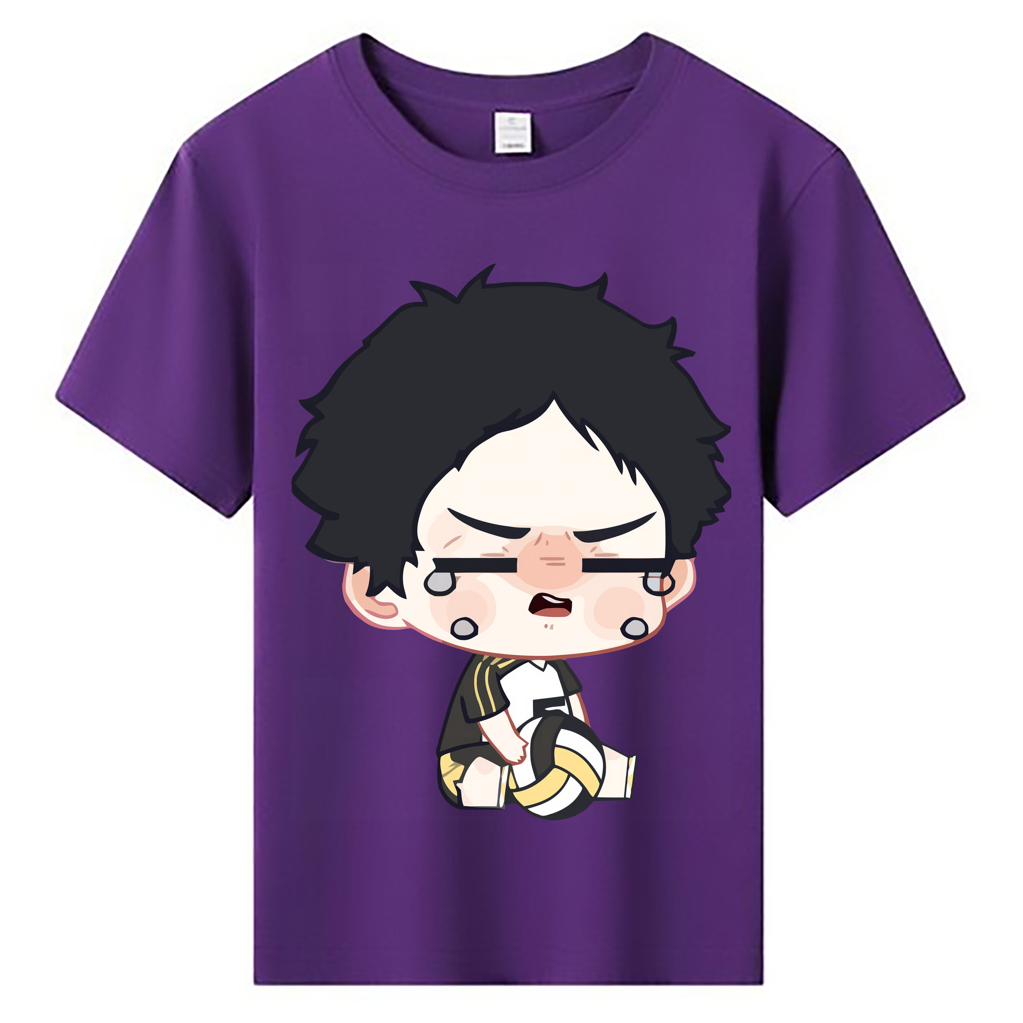 （画像用） ハイキュー!! Haikyu!! 綿100％キッズTシャツ（フロントプリント）