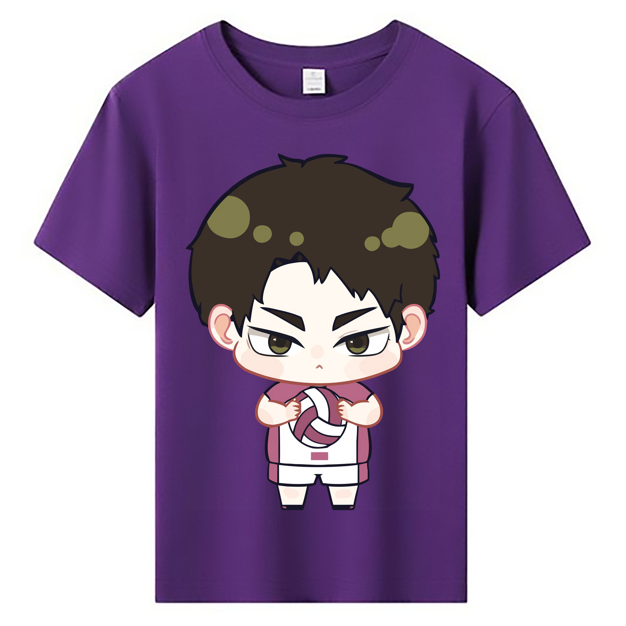 （画像用） ハイキュー!! Haikyu!! 綿100％キッズTシャツ（フロントプリント）