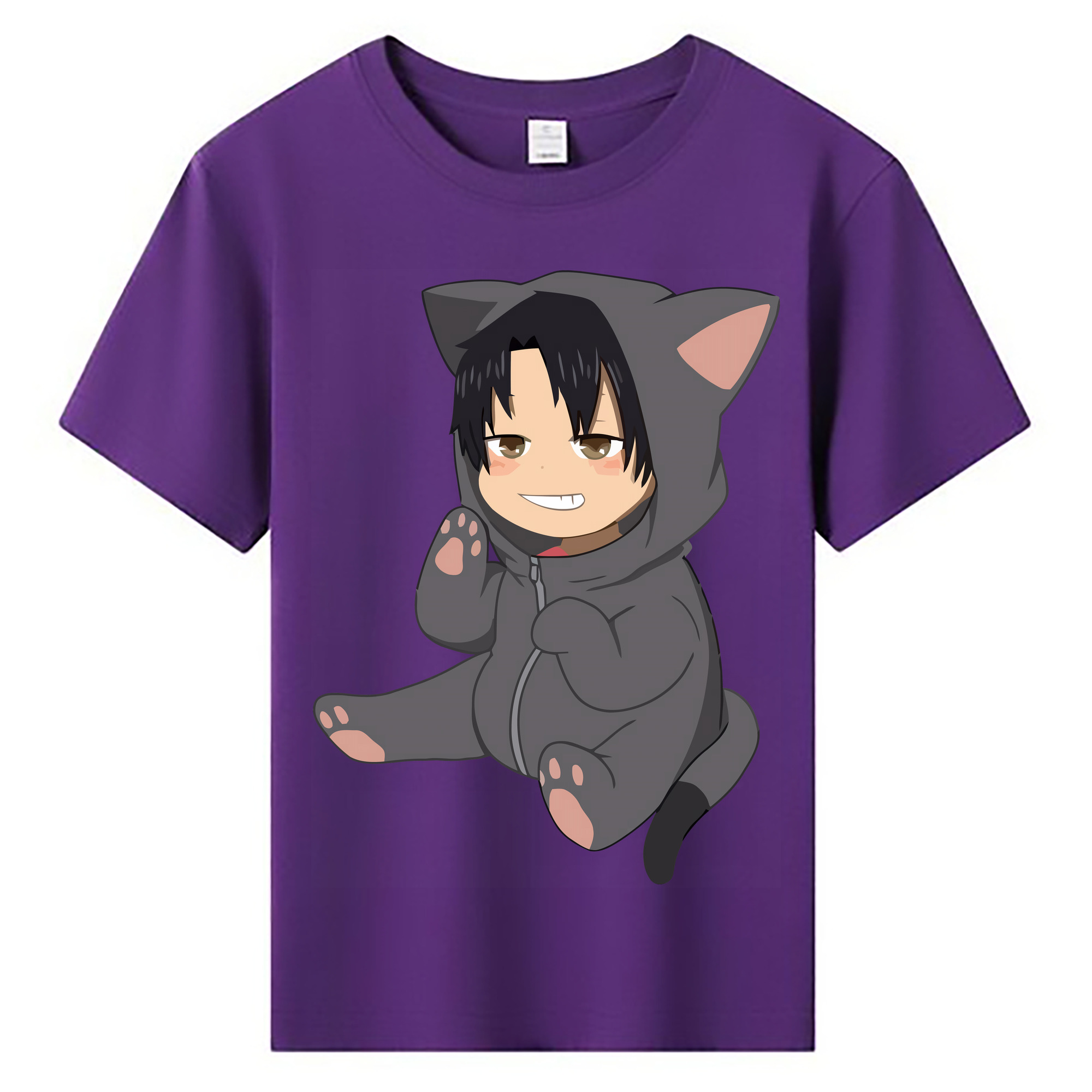 （画像用） ハイキュー!! Haikyu!! 綿100％キッズTシャツ（フロントプリント）