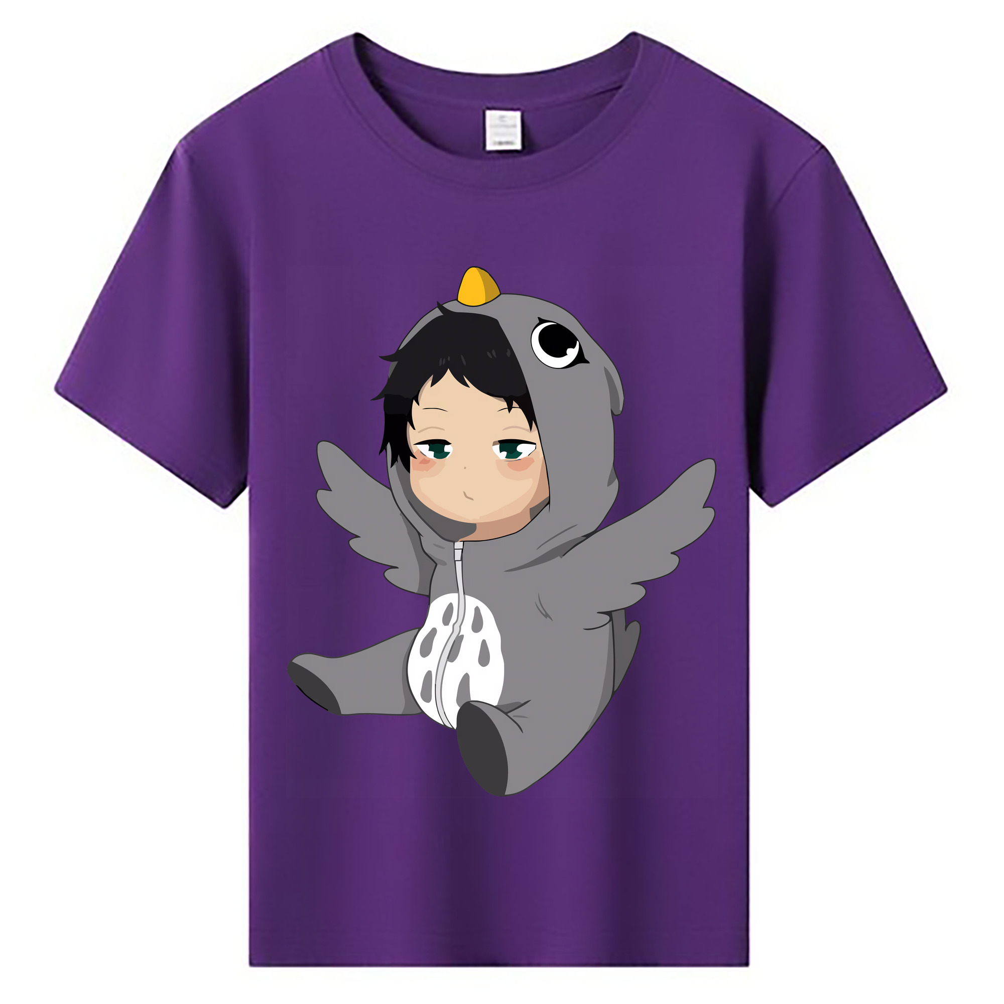 （画像用） ハイキュー!! Haikyu!! 綿100％キッズTシャツ（フロントプリント）