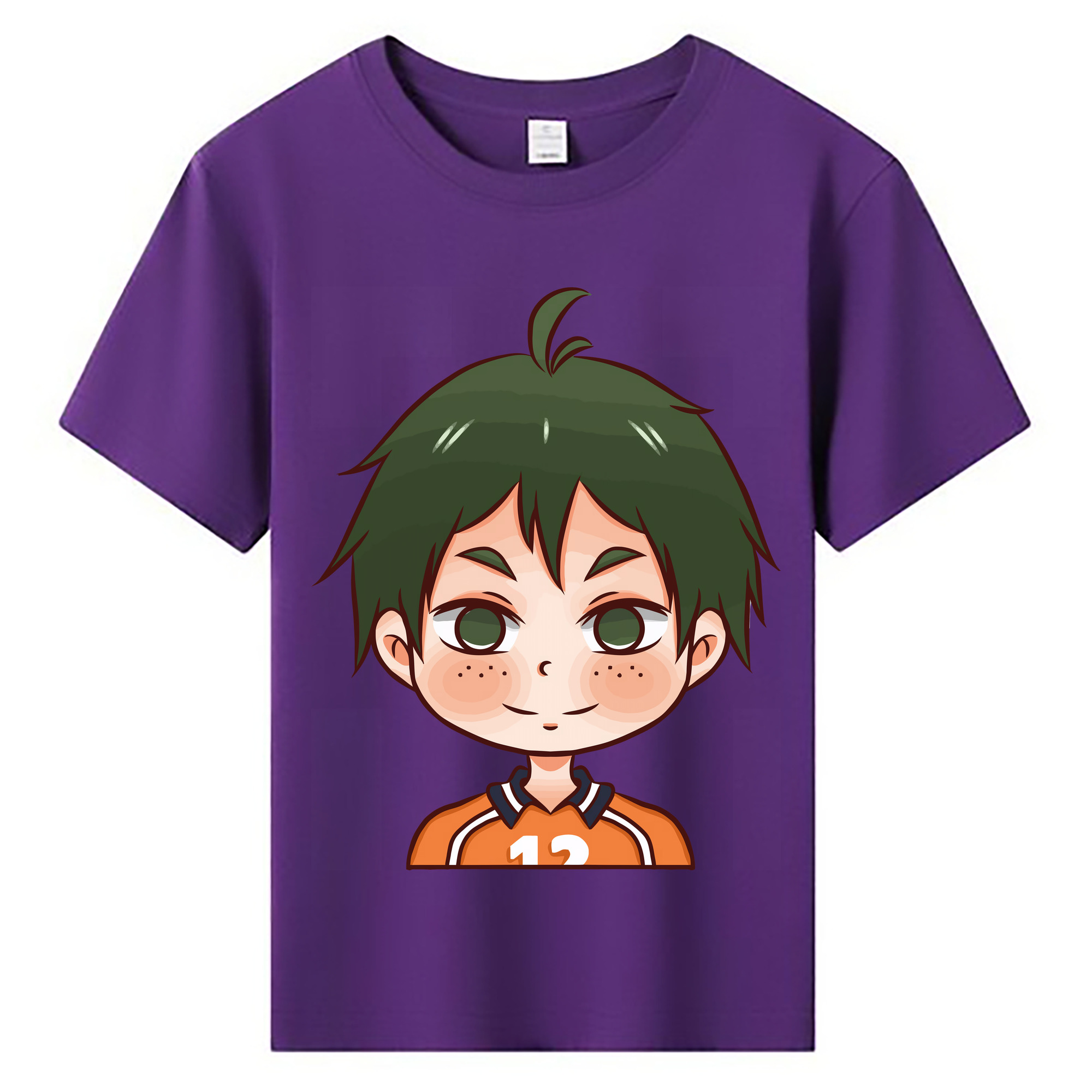 （画像用） ハイキュー!! Haikyu!! 綿100％キッズTシャツ（フロントプリント）