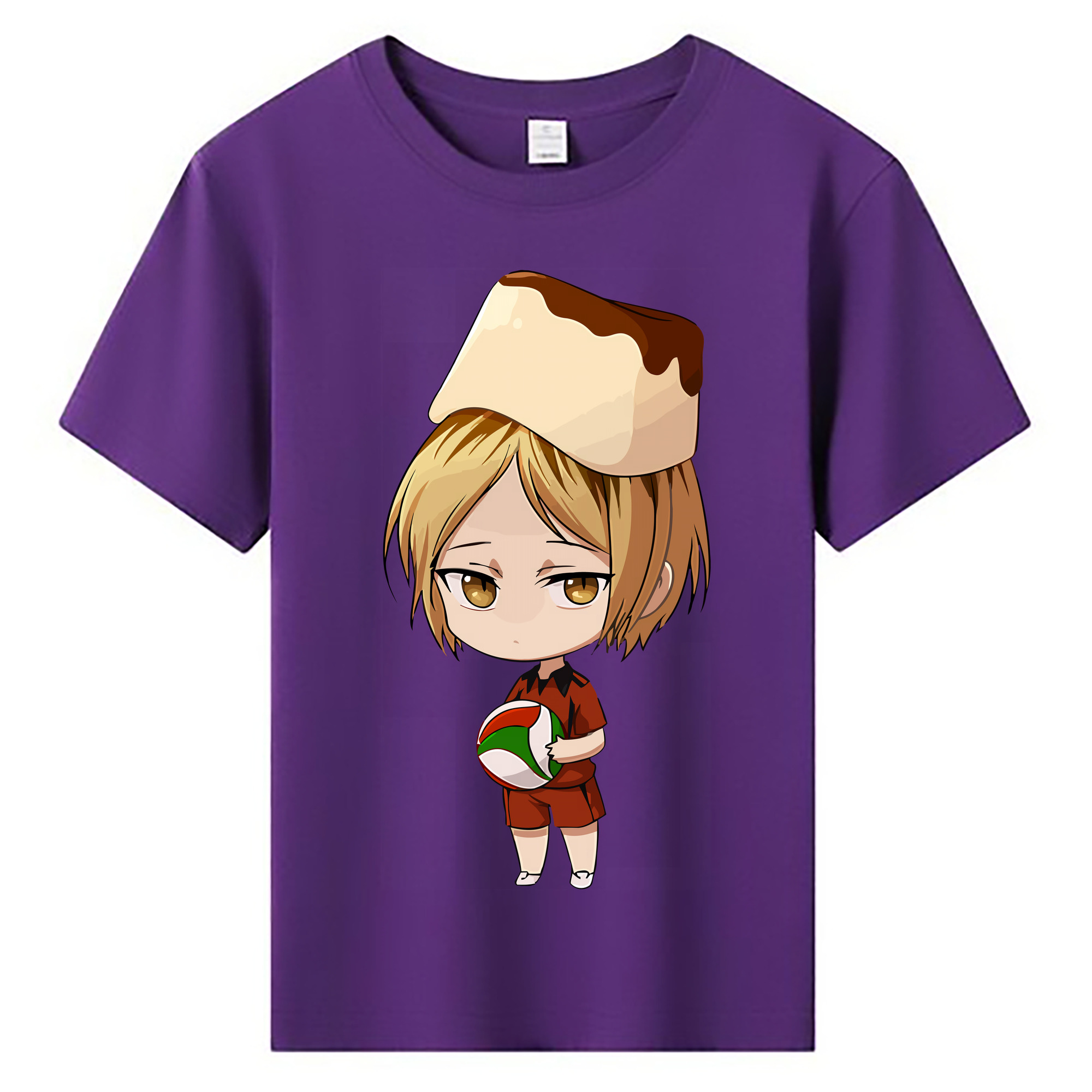 （画像用） ハイキュー!! Haikyu!! 綿100％キッズTシャツ（フロントプリント）