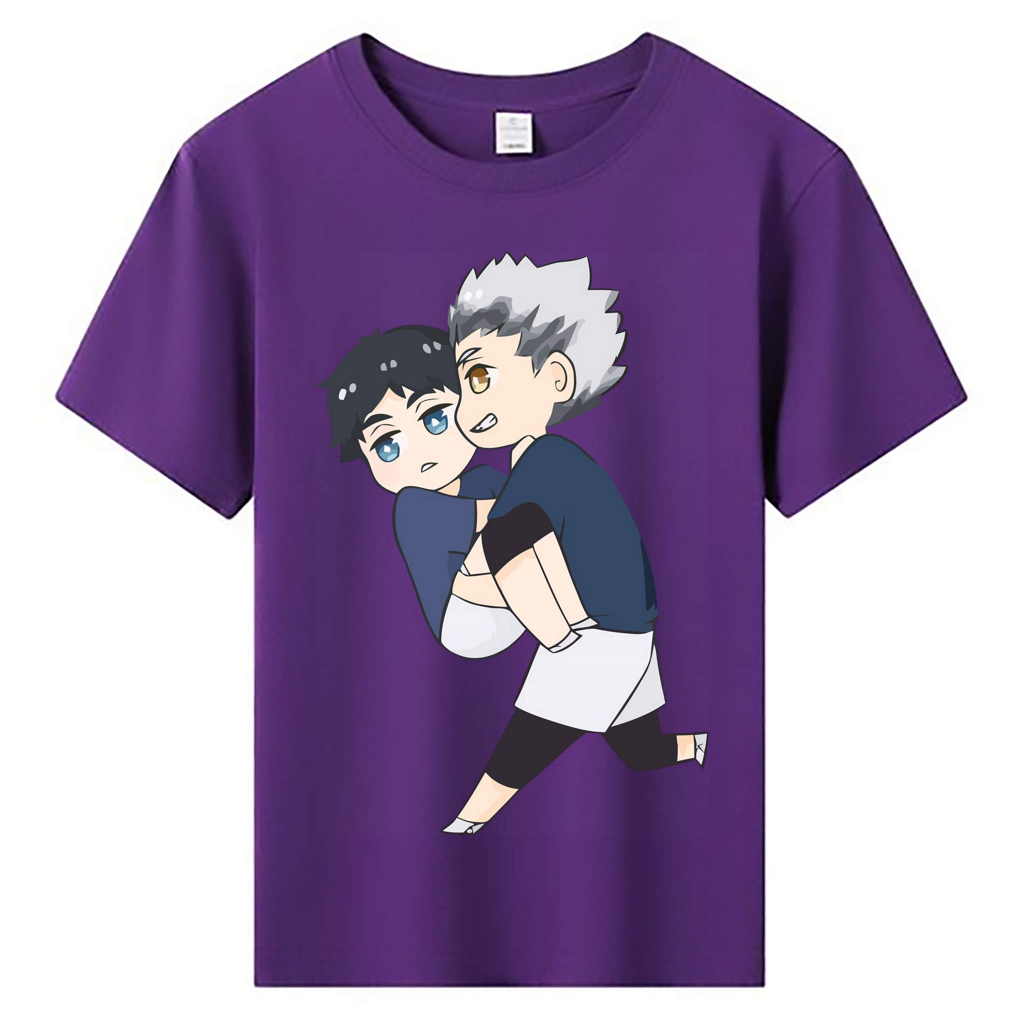 （画像用） ハイキュー!! Haikyu!! 綿100％キッズTシャツ（フロントプリント）