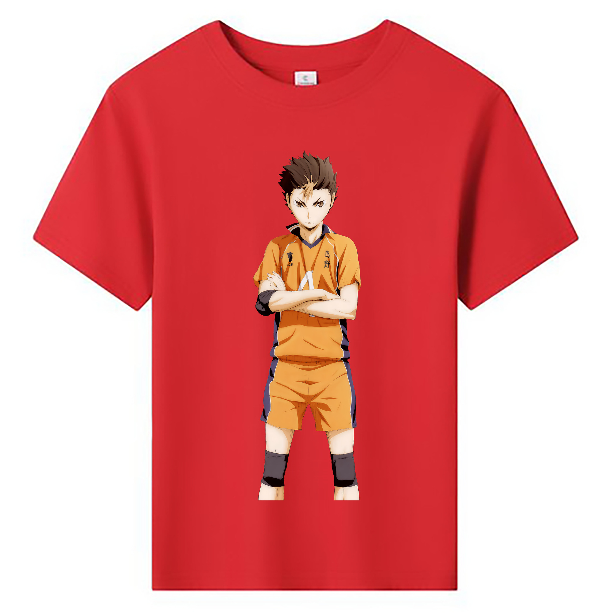 （画像用） ハイキュー!! Haikyu!! 綿100％キッズTシャツ（フロントプリント）